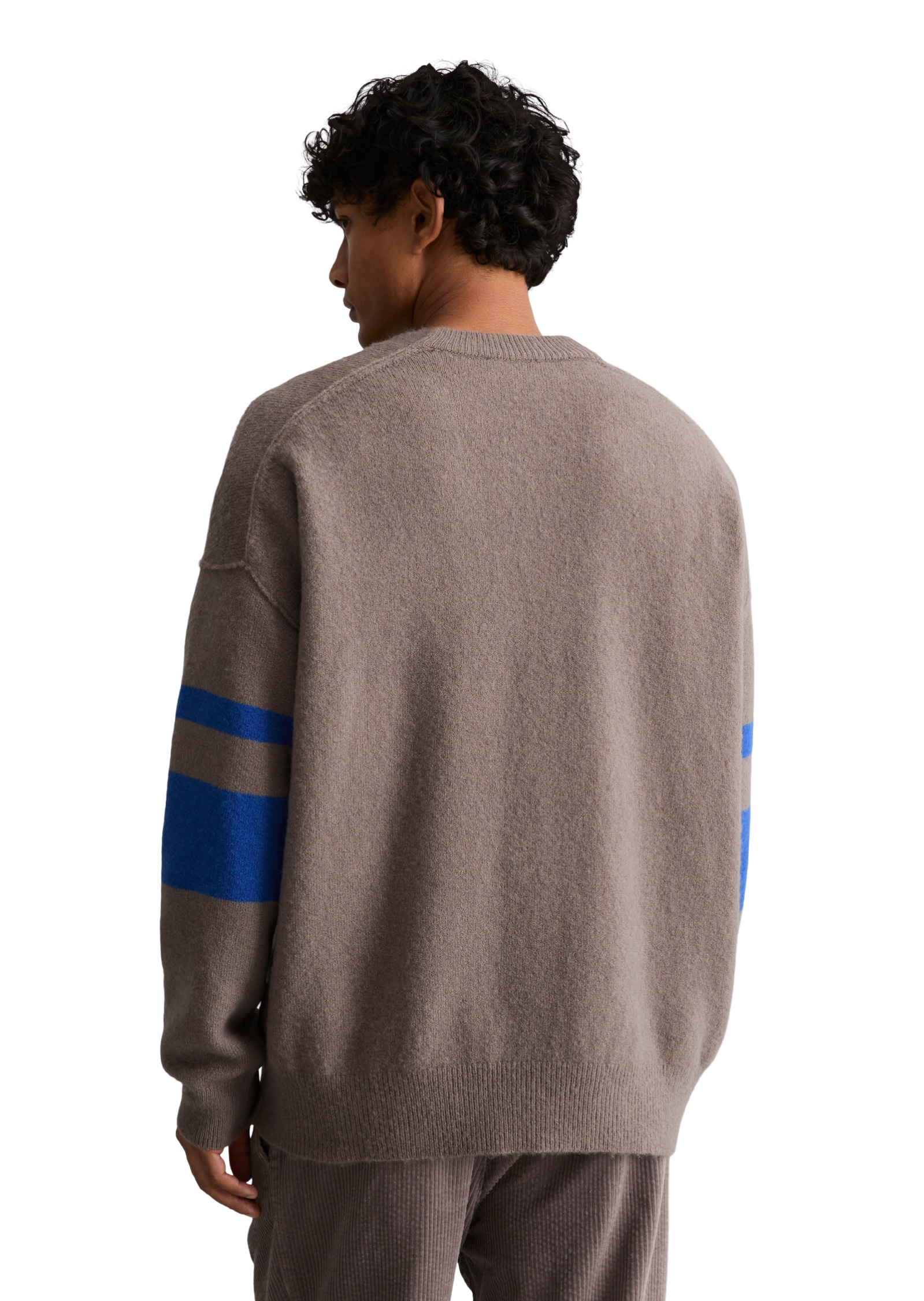 Marc O'Polo DENIM Veste en tricot oversized aus weichem Schurwoll-Mix