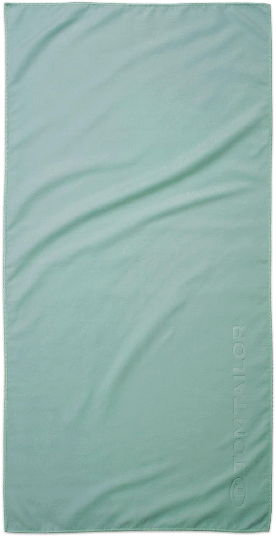 TOM TAILOR HOME Sporthandtuch »Fitnesstuch COLOR BATH« Logo Prägung, Mikrofaser, weich, schnell trocknend