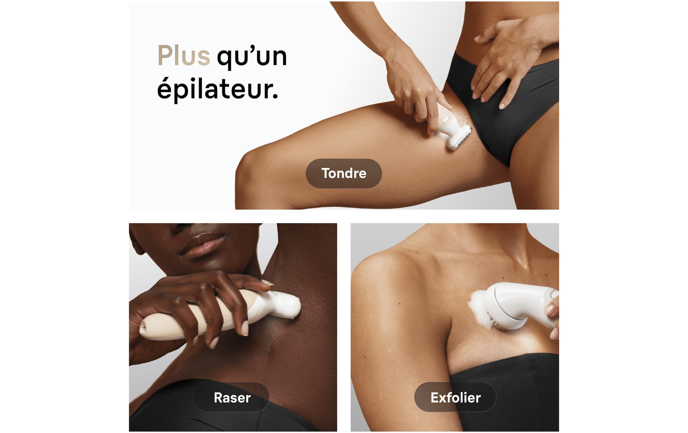 Braun Épilateur »Silk-épil 9 SES9-060 3D« 360° Flex, Wet & Dry, SmartLight, Rasieraufsatz, Trimmeraufsatz