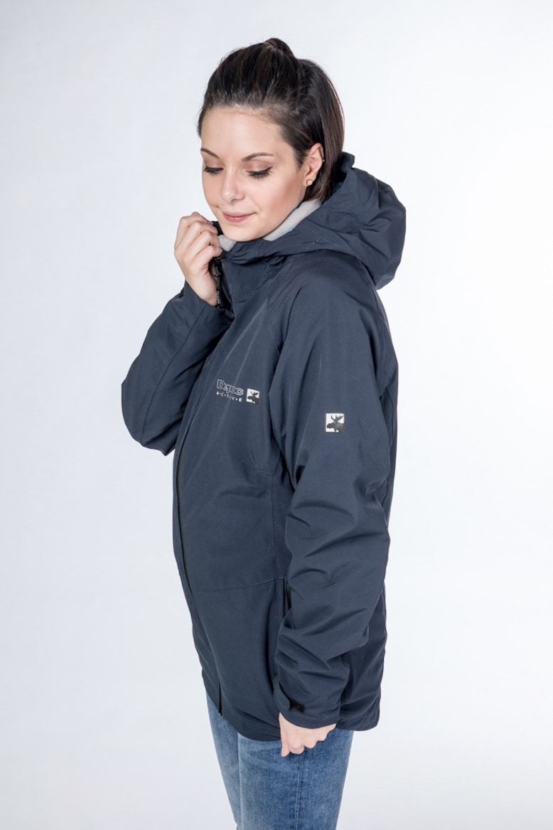 DEPROC Active Winterjacke »Whistler 3in1 II WMN« mit Kapuze auch in Grossen Grössen erhältlich