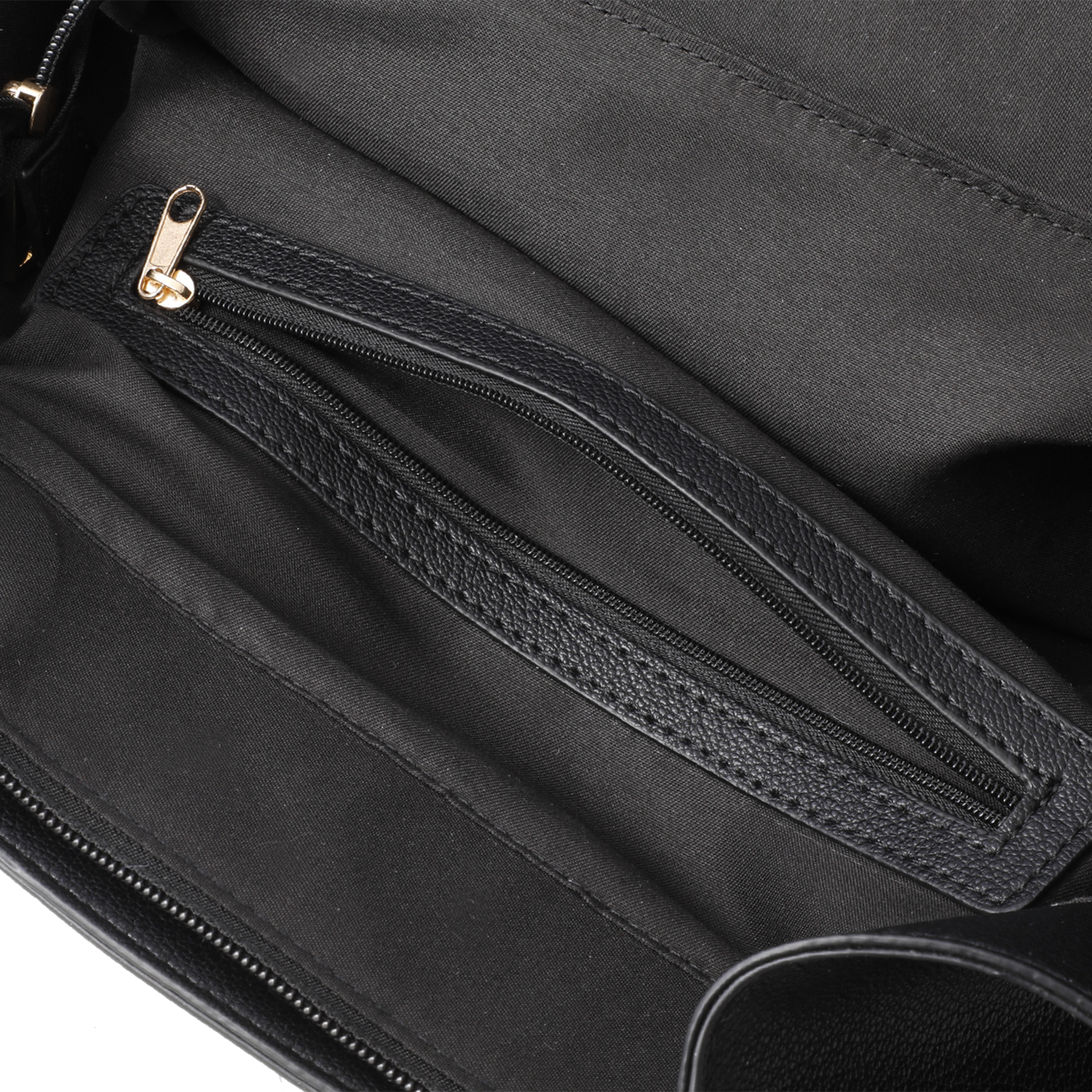 MARCO TOZZI Sac à bandoulière Damen Umhängetasche, Schultertasche mit goldfarbener Zierschnalle