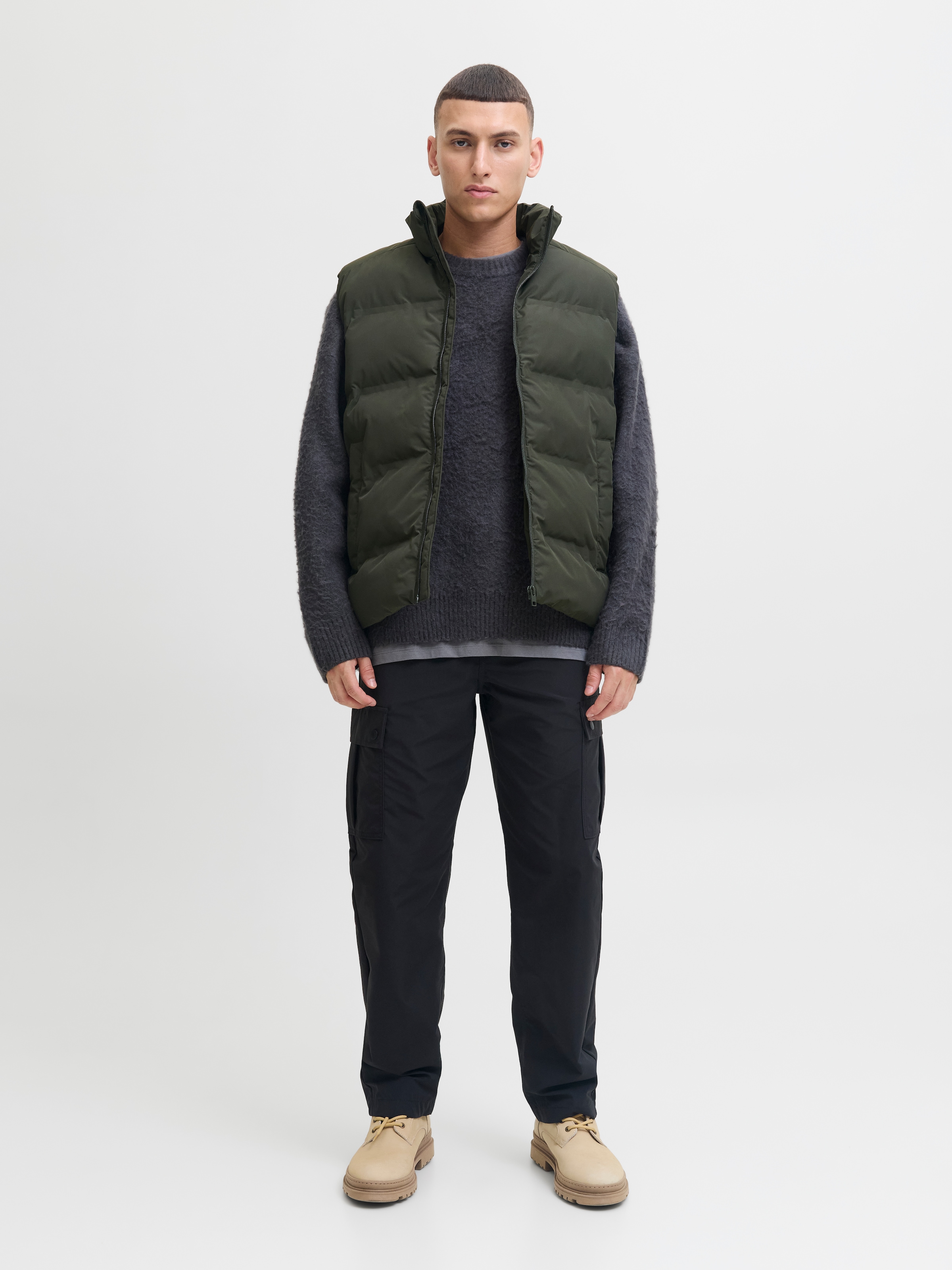 Jack & Jones Gilet matelassé »JJESOHO BODYWARMER COLLAR SN«
