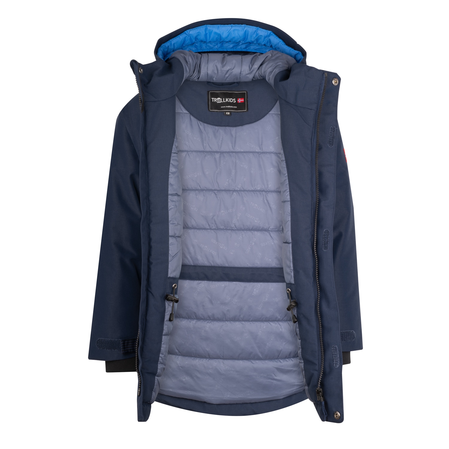 TROLLKIDS Parka »KIDS HARSTAD JACKET« sportlich, warm wattiert, wasserdicht, Children
