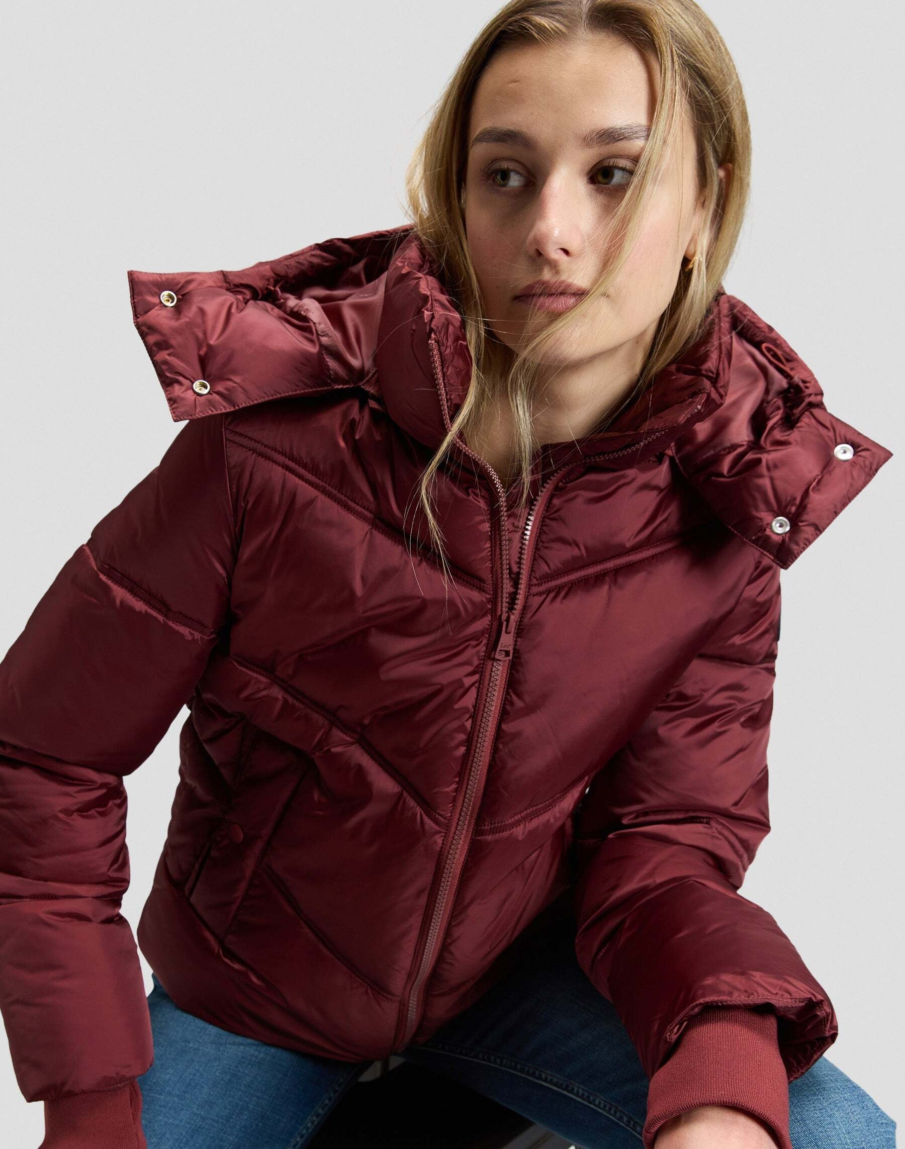 Lee® Veste d'hiver »Lee Winterjacke Short Hooded Puffer«