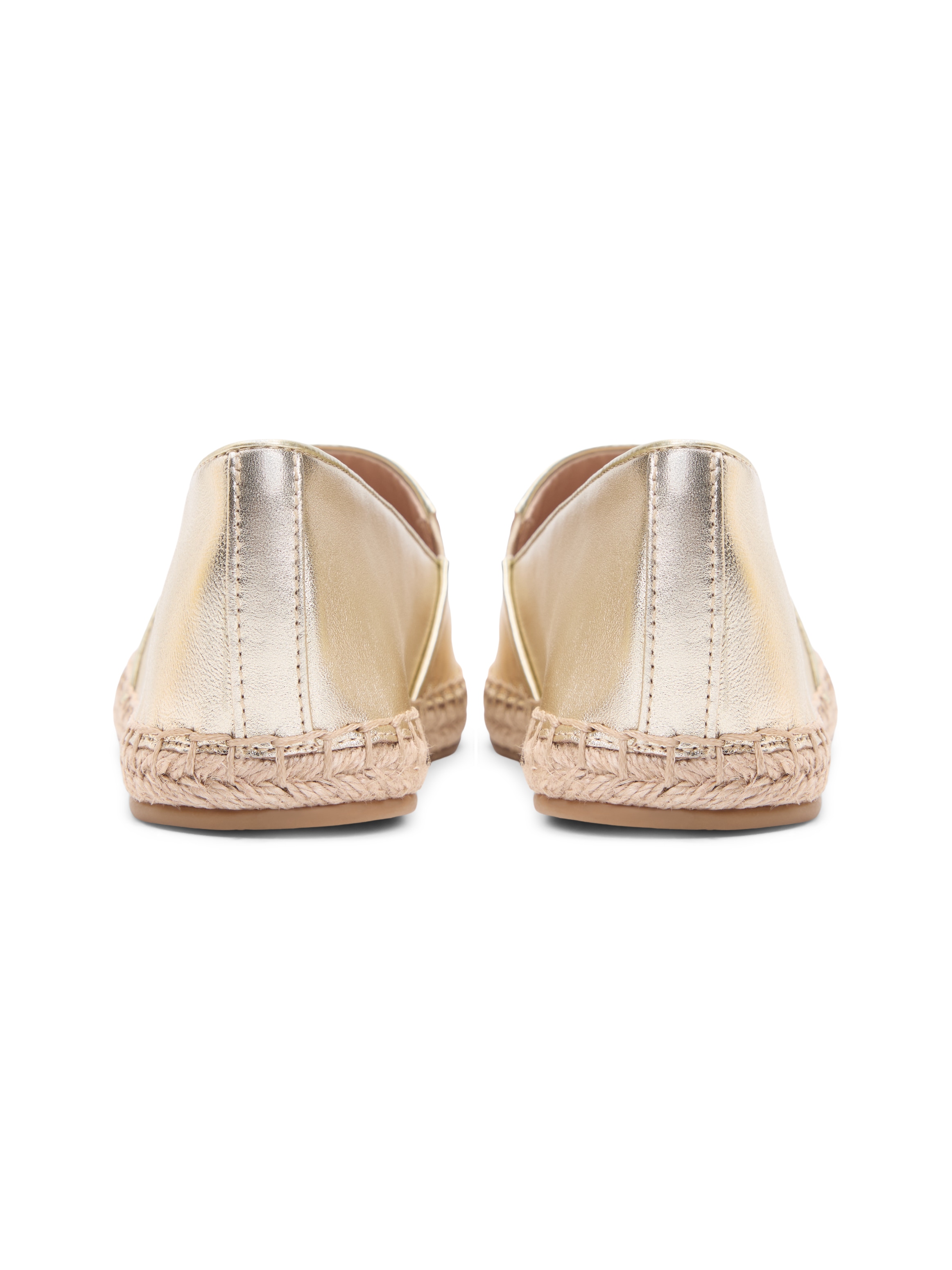 Tommy Hilfiger Espadrille »TH LOGO GOLD ESPADRILLE«  Chaussure d'été, chaussure à enfiler avec élégant élément décoratif TH