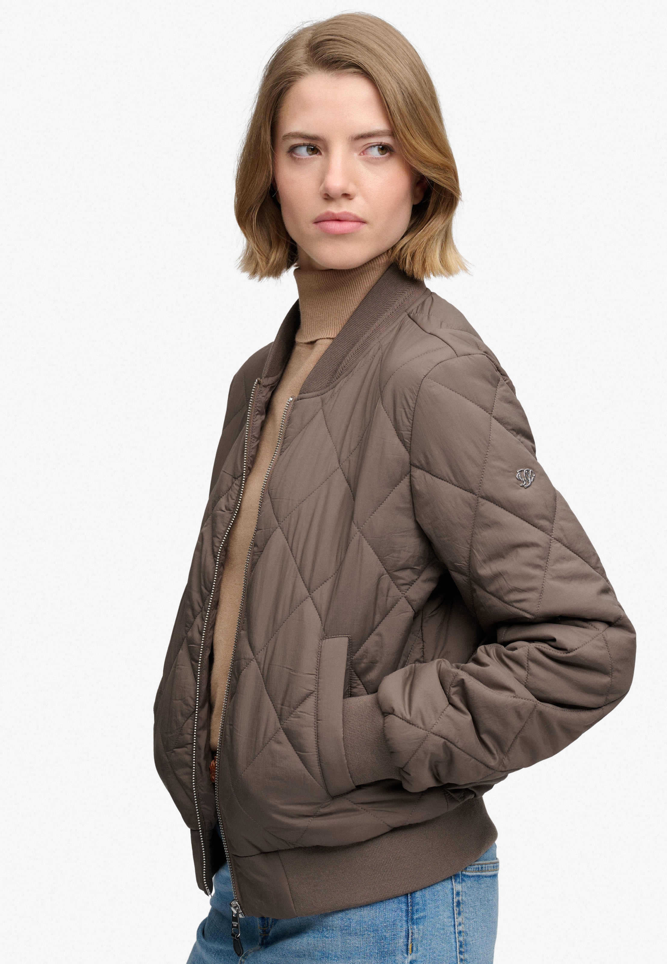 Superdry Veste bomber »LINER BOMBER JKT« Kunstfaser, slim fit