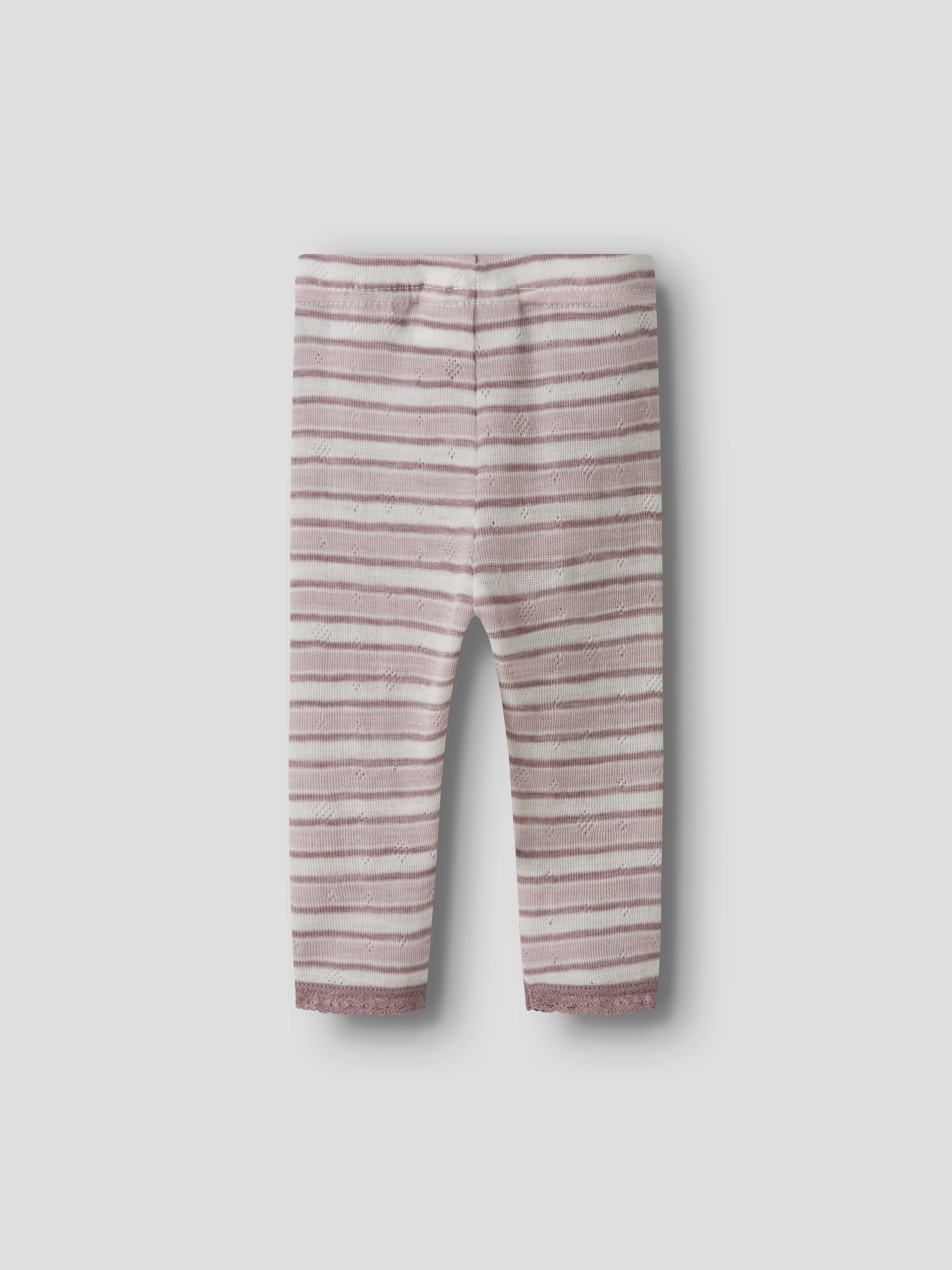 Name It Leggings »NBFWANG WOOL NEEDLE LEGGING NOOS«  laine, coupe slim