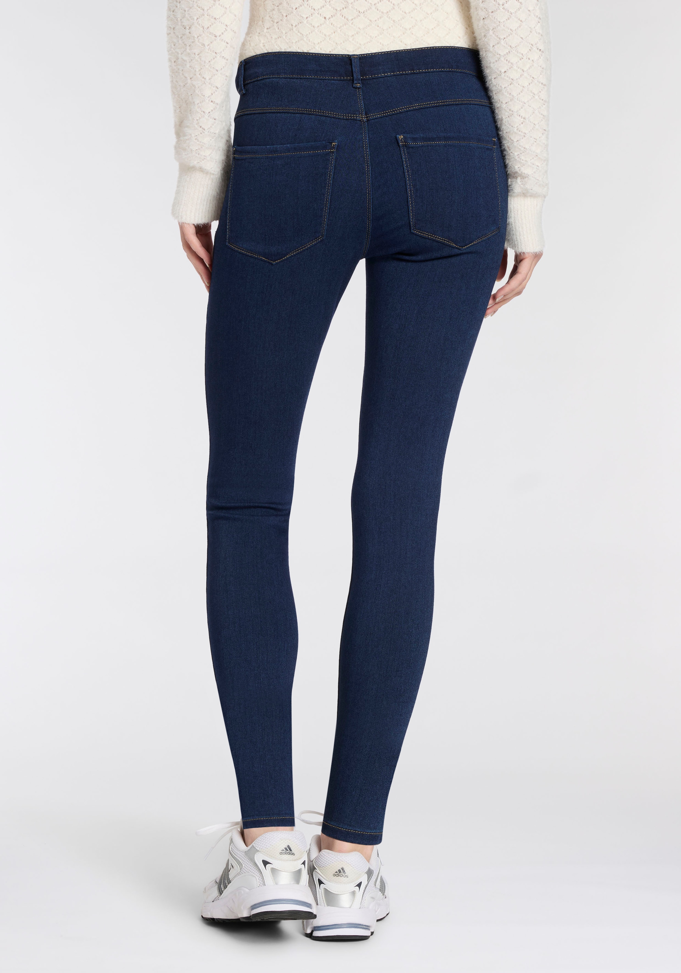 ONLY Skinny-fit-Jeans »ONLRINA REG WAIST SK BOX DNM« Viskosemischung, skinny fit