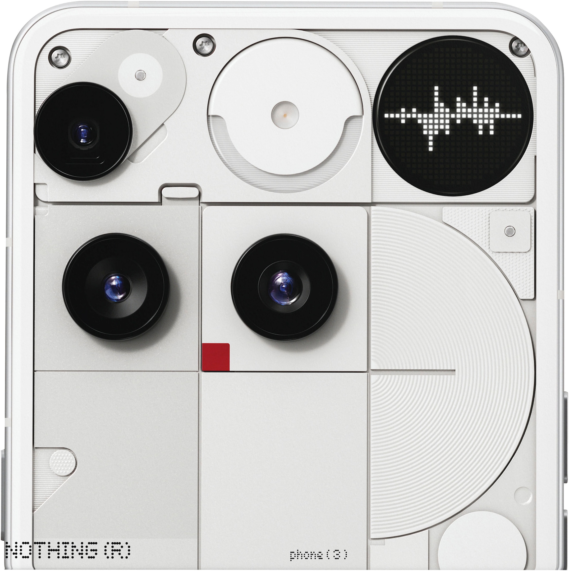 NOTHING Smartphone »Phone (3)« Weiss