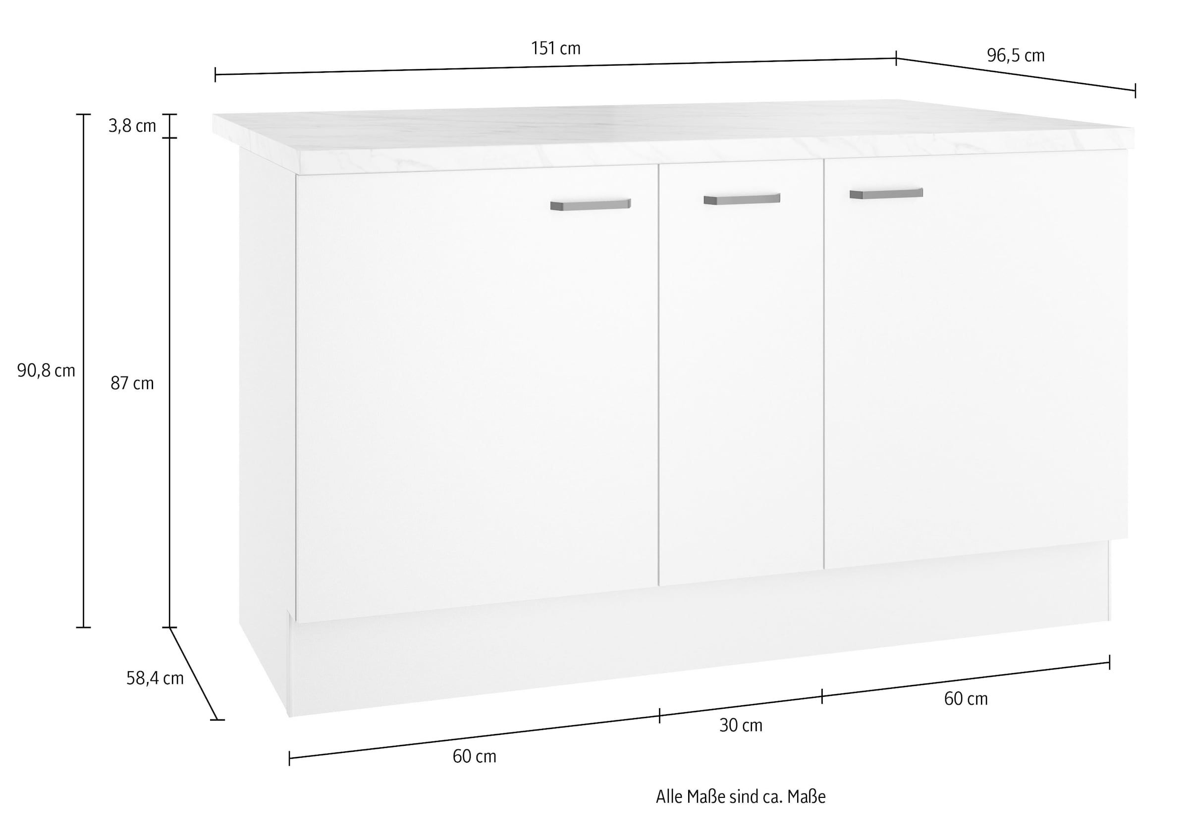 KOCHSTATION Ilot de cuisine »KS-Paula«