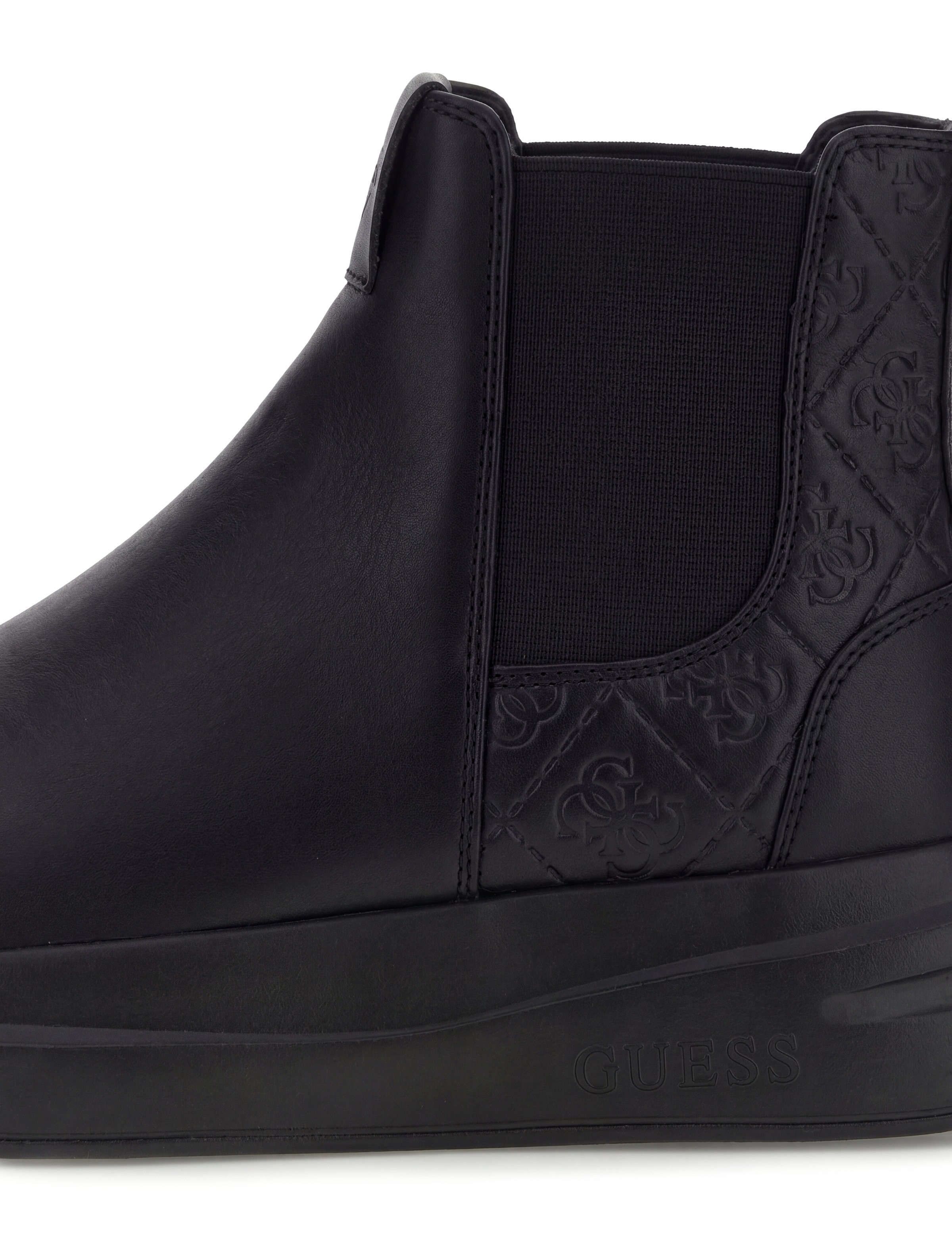 Guess Bottines chelsea »EMYL«  Bottes décontractées avec inserts élastiques