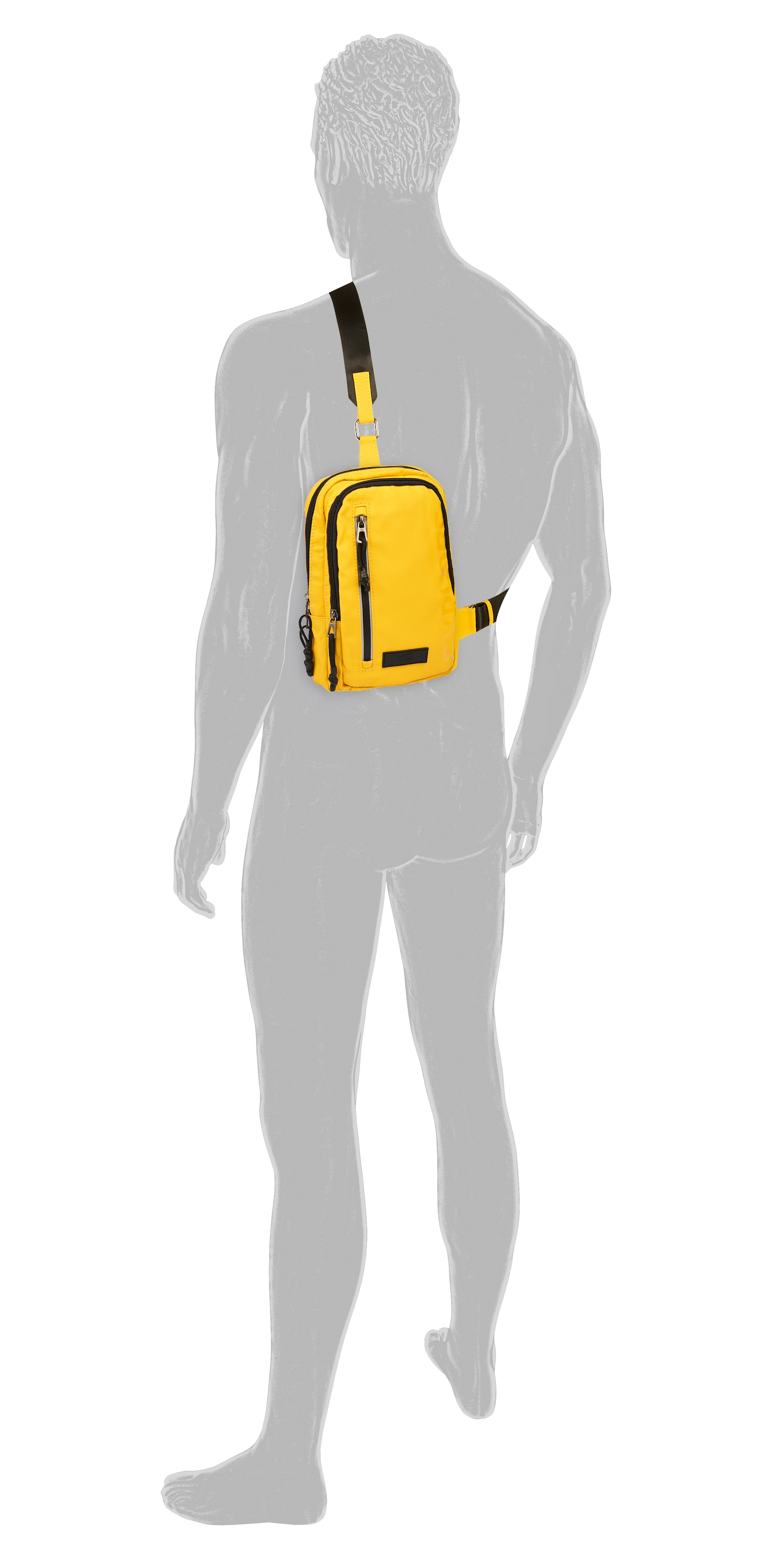 camel active Cityrucksack »Explore« wasserabweisendes recyceltes Nylon und reflektierende Reissverschlüsse