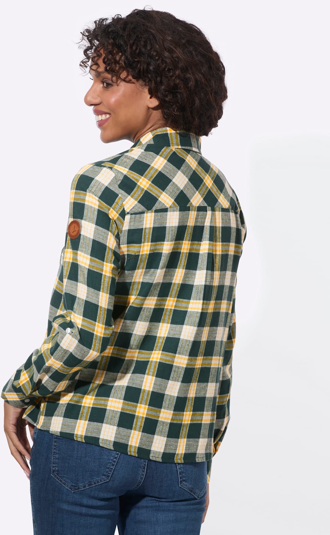 Casual Looks Blouse en flanelle