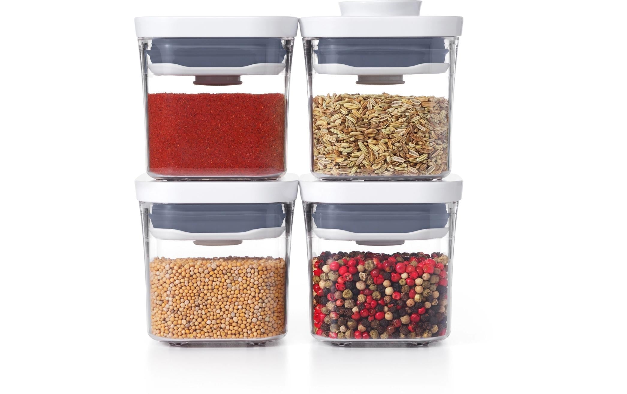 OXO Good Grips Système de rangement »OXO 4-Piece Mini POP Container Set« Langlebig, spülmaschinenfest und vielseitig einsetzbar