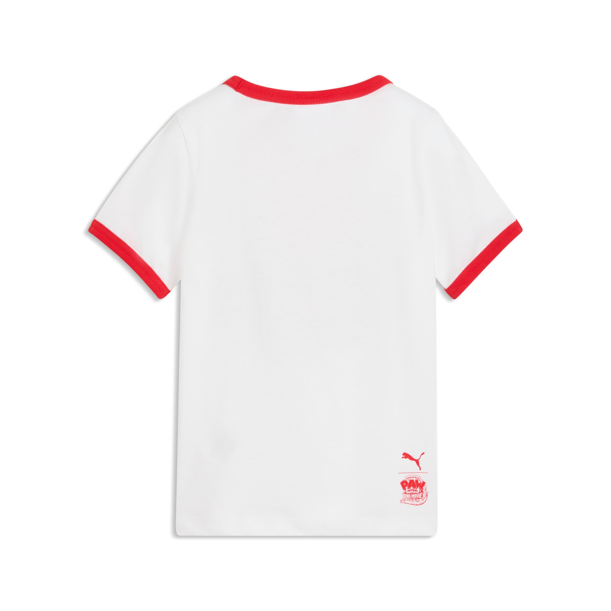 PUMA T-shirt »X PAW PATROL RINGER TEE« Regular Fit, manches courtes, pour enfants, col rond