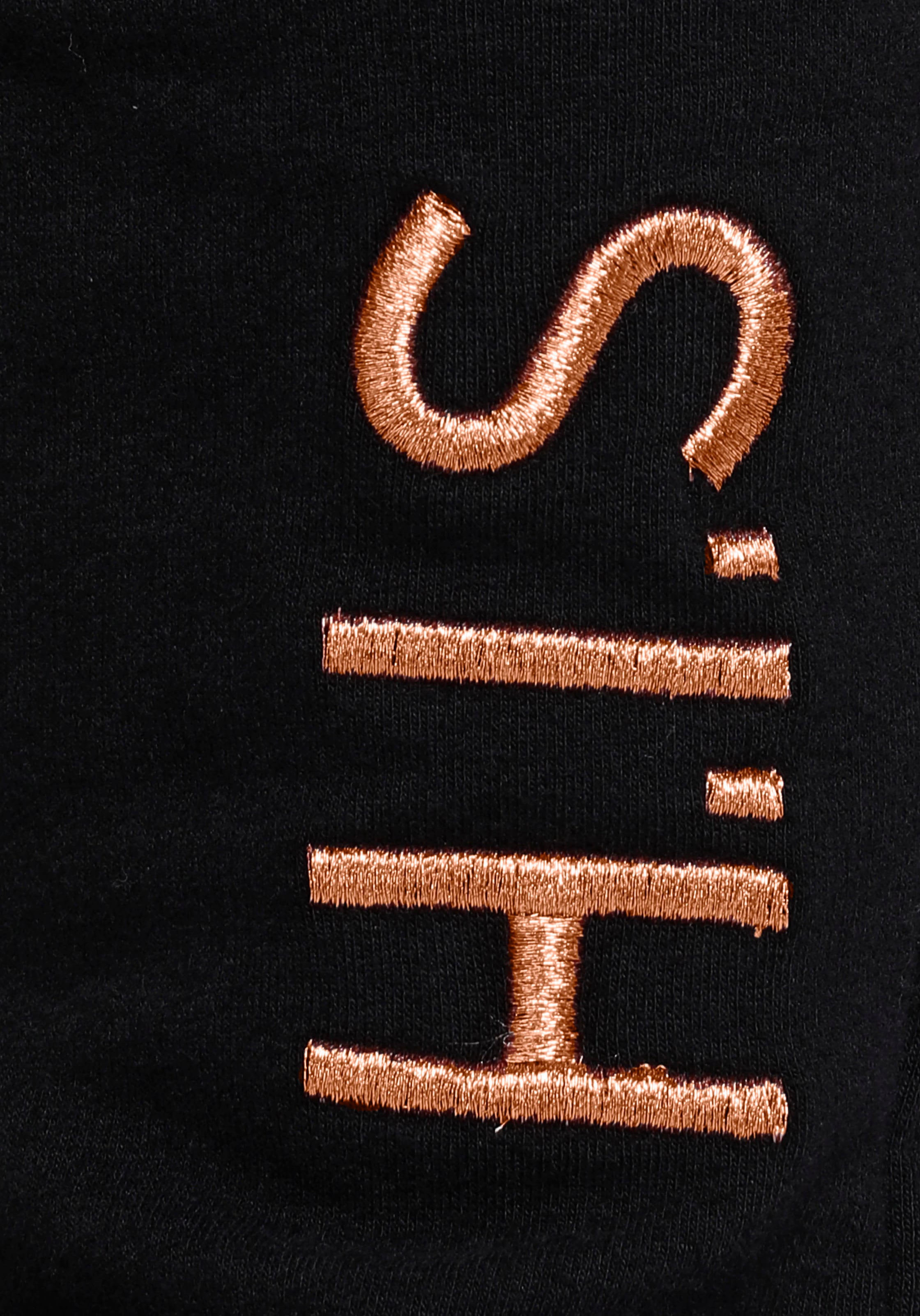 H.I.S Pantalon de jogging  mit metallisch glänzenden Details