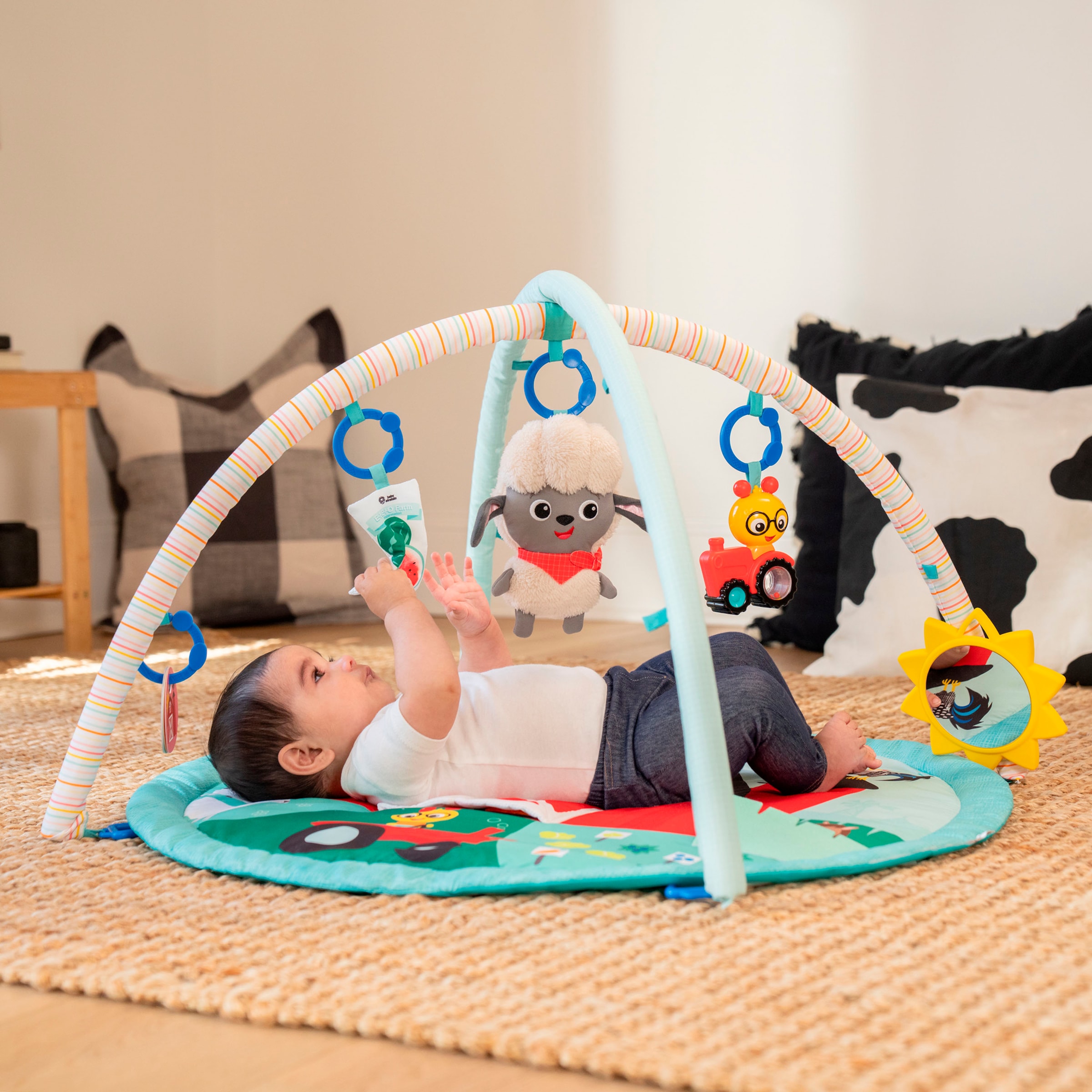 Baby Einstein Spielbogen »Happy Harvest Touch & Feel Activity Gym« mit Soundeffekt