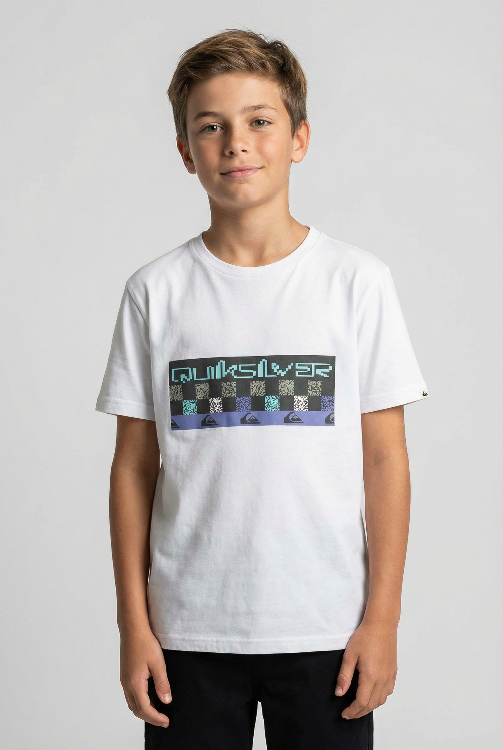 Quiksilver T-Shirt »NEXT GEN SHORT SLEEVE« Kurzarm-Design, für Kinder von 10 bis 16 Jahren, aus Baumwolle