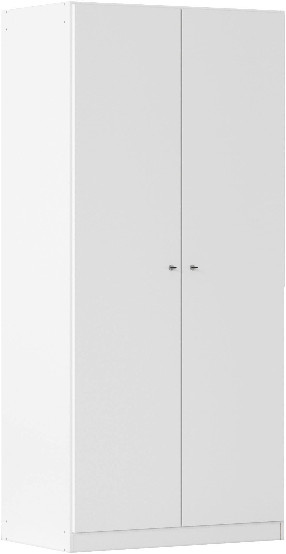 rauch Kleiderschrank »Schrank Garderobe Garderobenschrank Putzschrank Wäscheschrank BERGHEIM« Breite/Höhe/Tiefe: 91/197/54 cm,  viel Stauraum, abschliessbar mit insgesamt 4 Schlüsseln MADE IN GERMANY