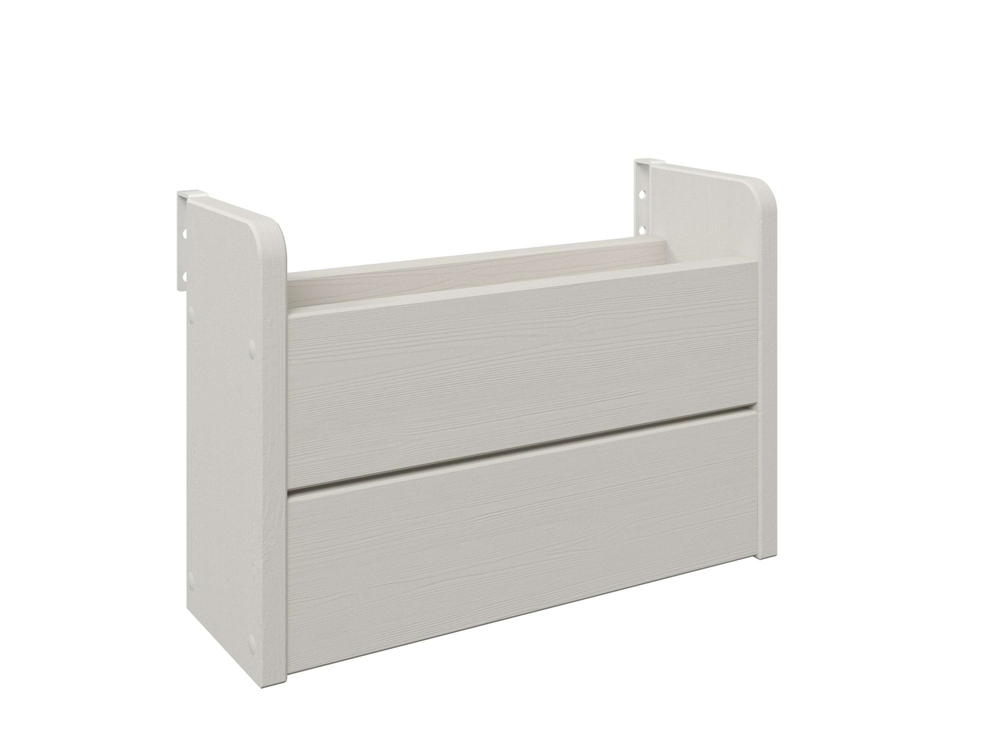 GOODproduct Lit d'enfant »Avelin« Pin massif, certifié FSC®, en couleur tendance cachemire beige