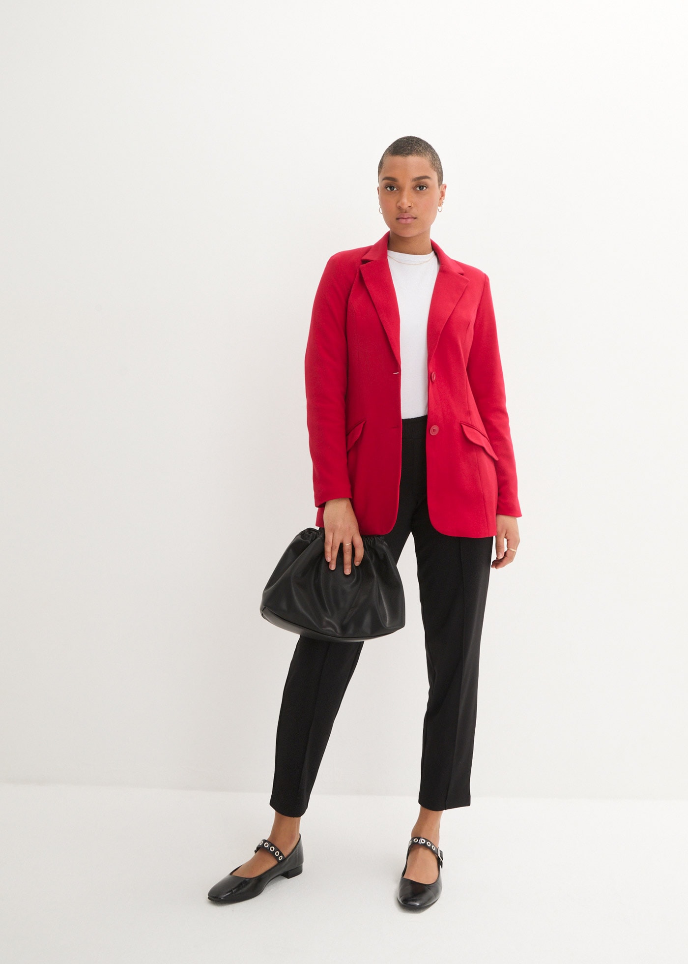 bonprix Jackenblazer 1 tlg. eleganter Schnitt, taillierte Passform, mit langem Arm