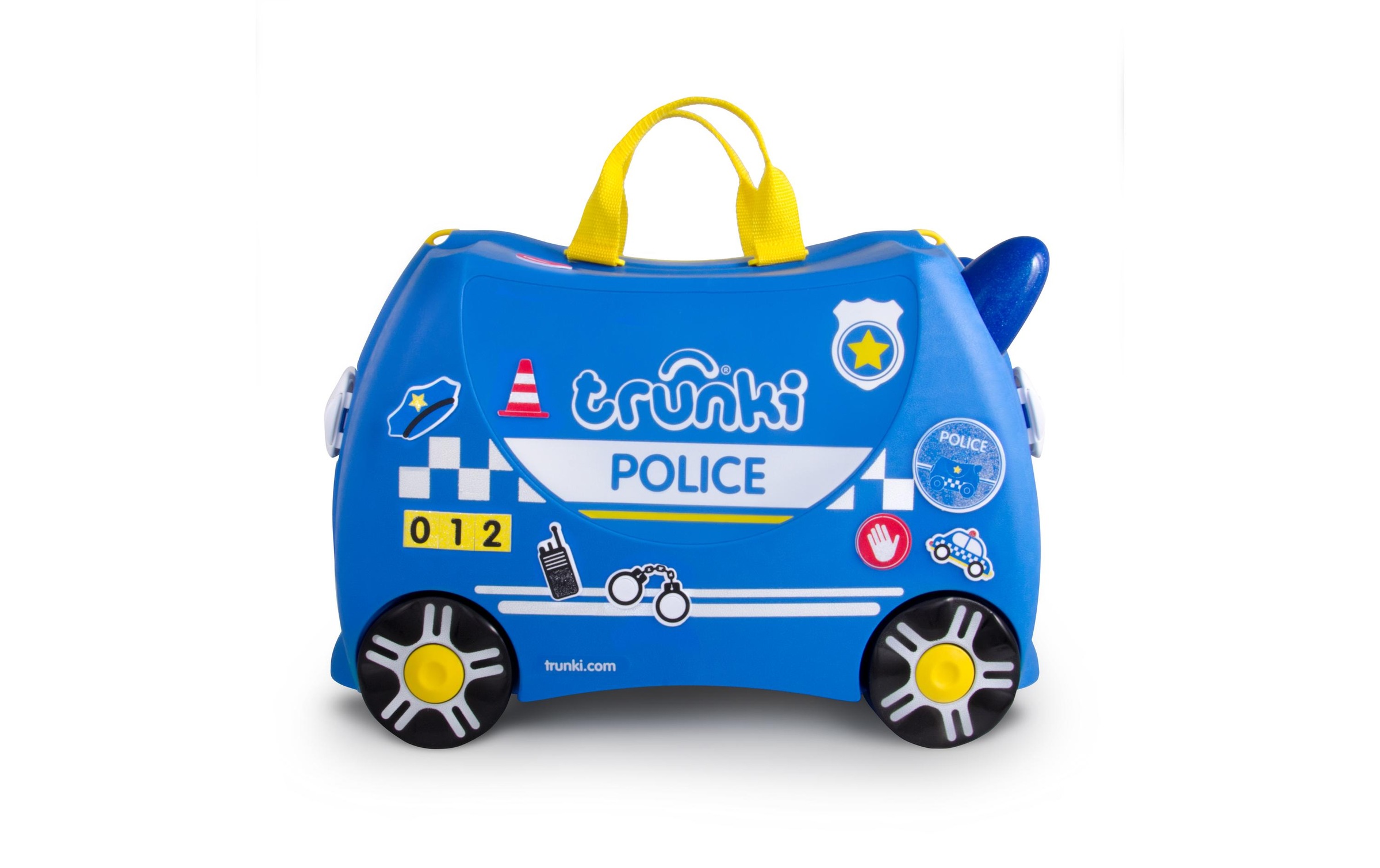 TRUNKI Trolley »Polizei Blau« 4 Rollen