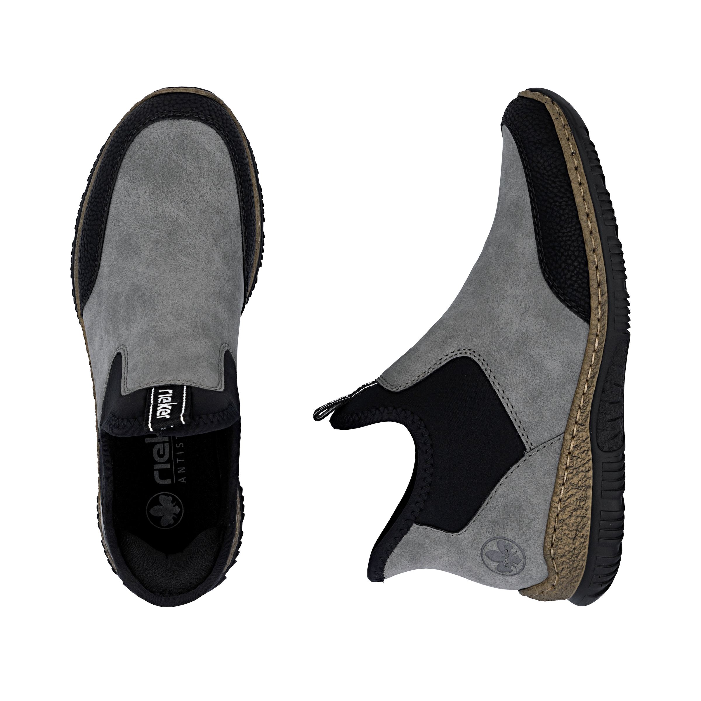 Rieker Baskets slip-on »Ready2GO«  Bottes, chaussures à enfiler, baskets décontractées avec équipement MemoSoft