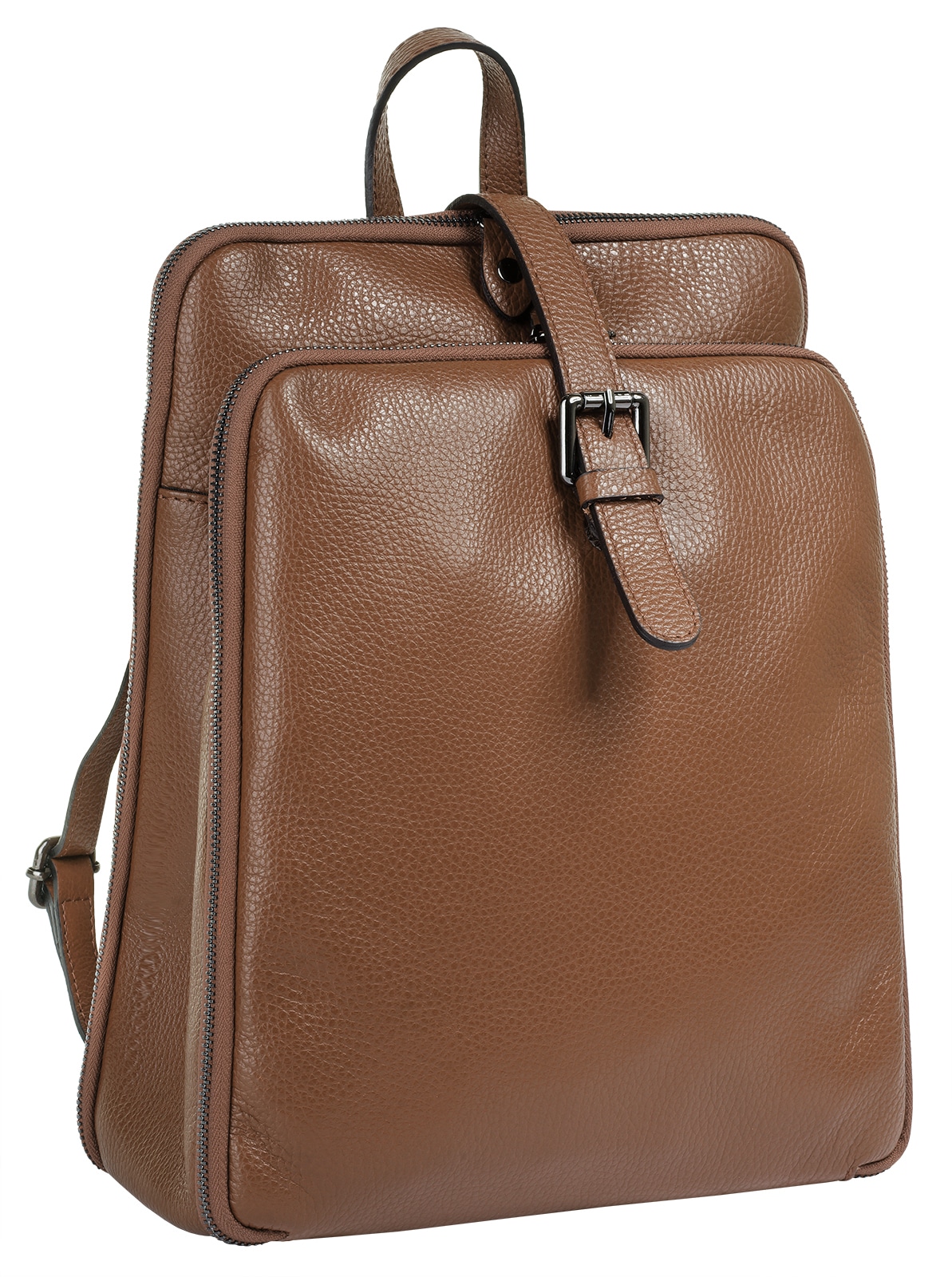 Cluty Cityrucksack echt Leder, Made in Italy