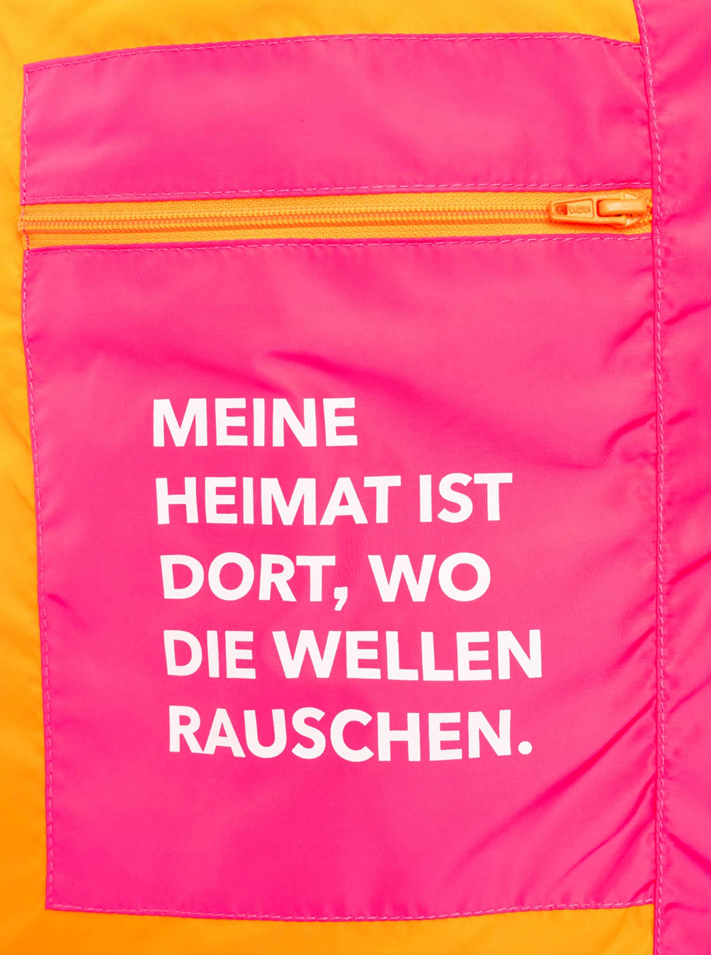 Zwillingsherz Steppweste »"Strandglück"« Kapuze, Eingriffstaschen, Ankermotiv