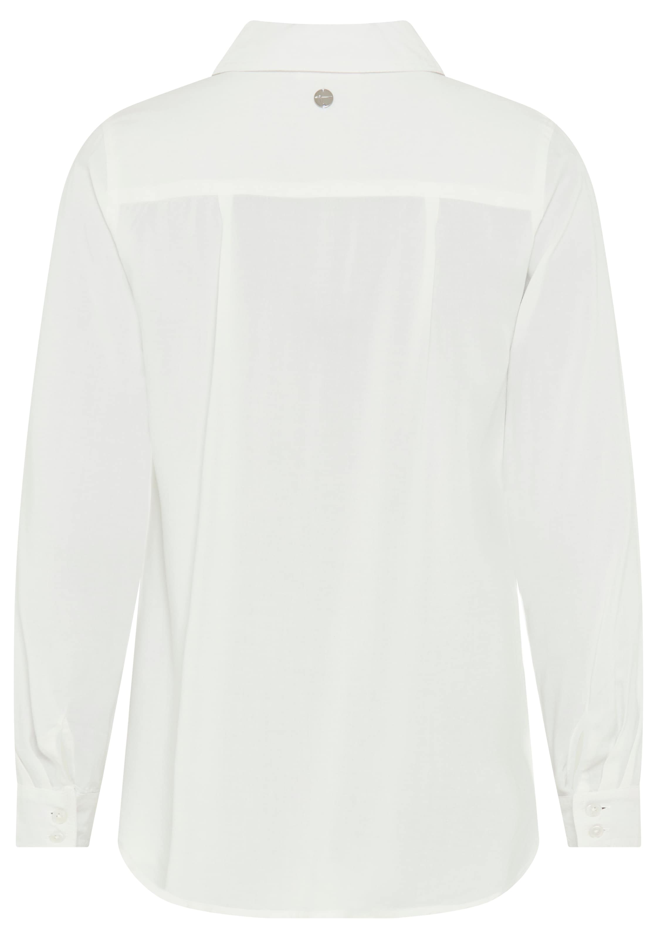 Tamaris Hemdbluse im Oversize-Look mit Taschen