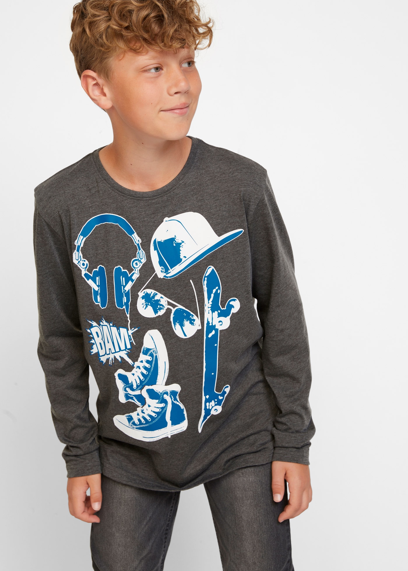 bonprix T-shirt à manches longues
