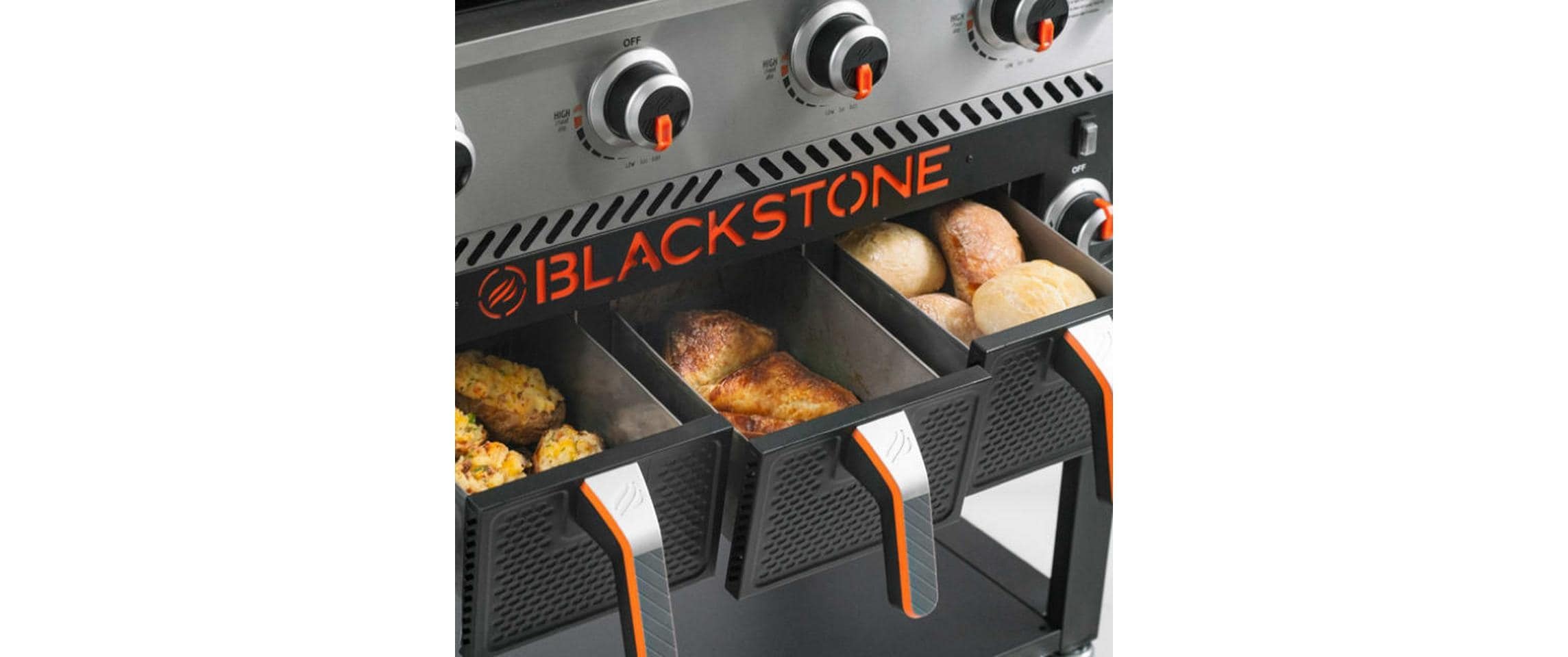   Gasgrill »Blackstone 36-Zoll-Grillplatte mit Airfryer-Kombination« Kombinierte Grillstation mit Heissluftfritteuse