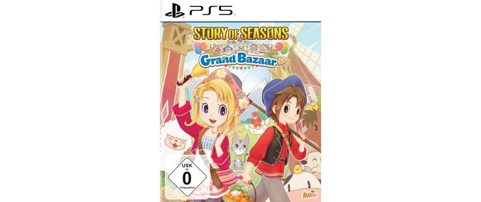 Marvelous Games Logiciel de jeu »Story of Seasons: Grand Bazaar« PlayStation 5