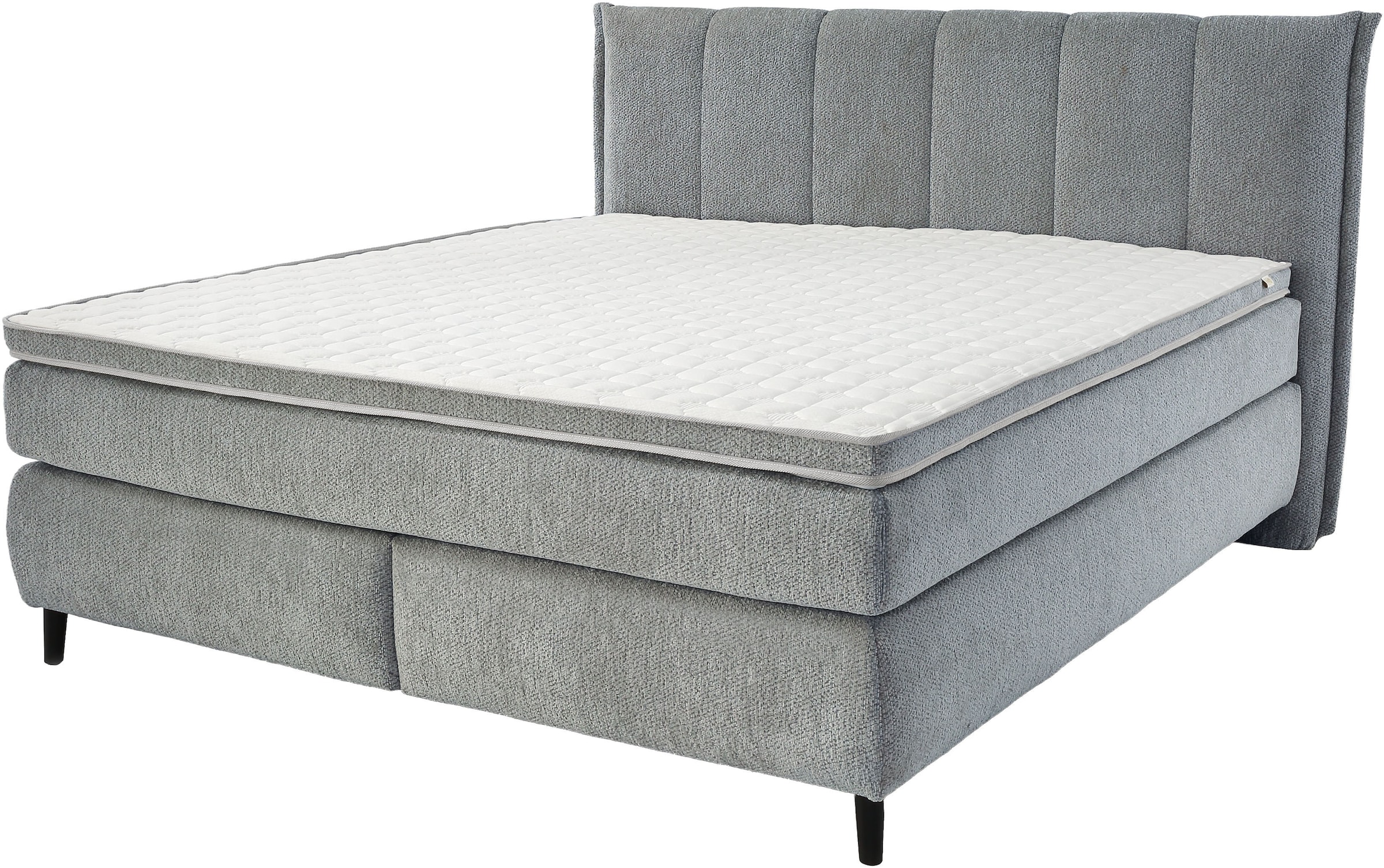 Jockenhöfer Gruppe Lit boxspring »Isabella, in 160x200cm oder 180x200 cm, Härtegrade wählbar« incl. matelas TTFK 7 zones et surmatelas en mousse froide