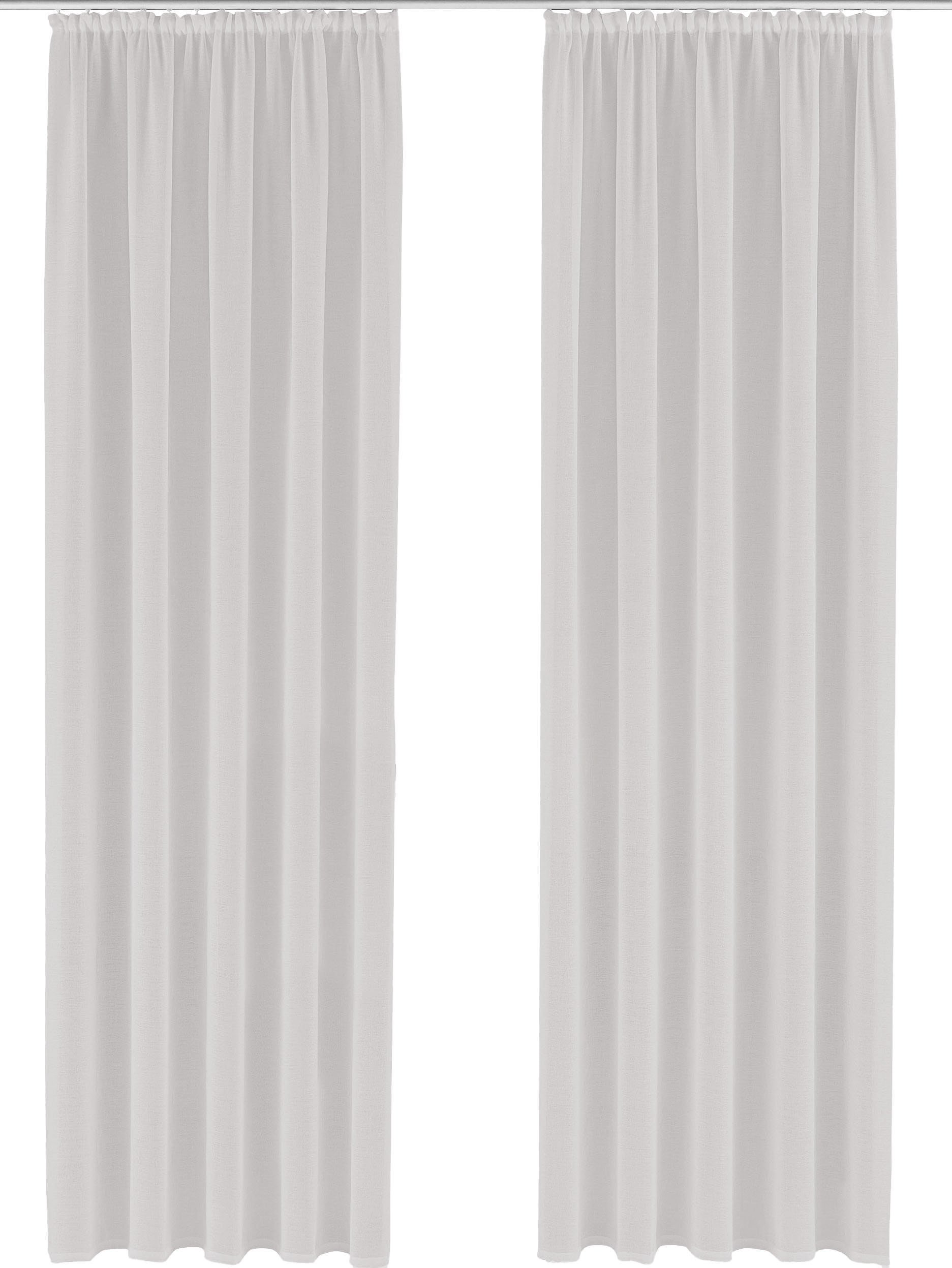 GOODproduct Rideau »TENDER« Bande volante 1 cuis tlg. Aspect lin structuré, monochrome, best-seller