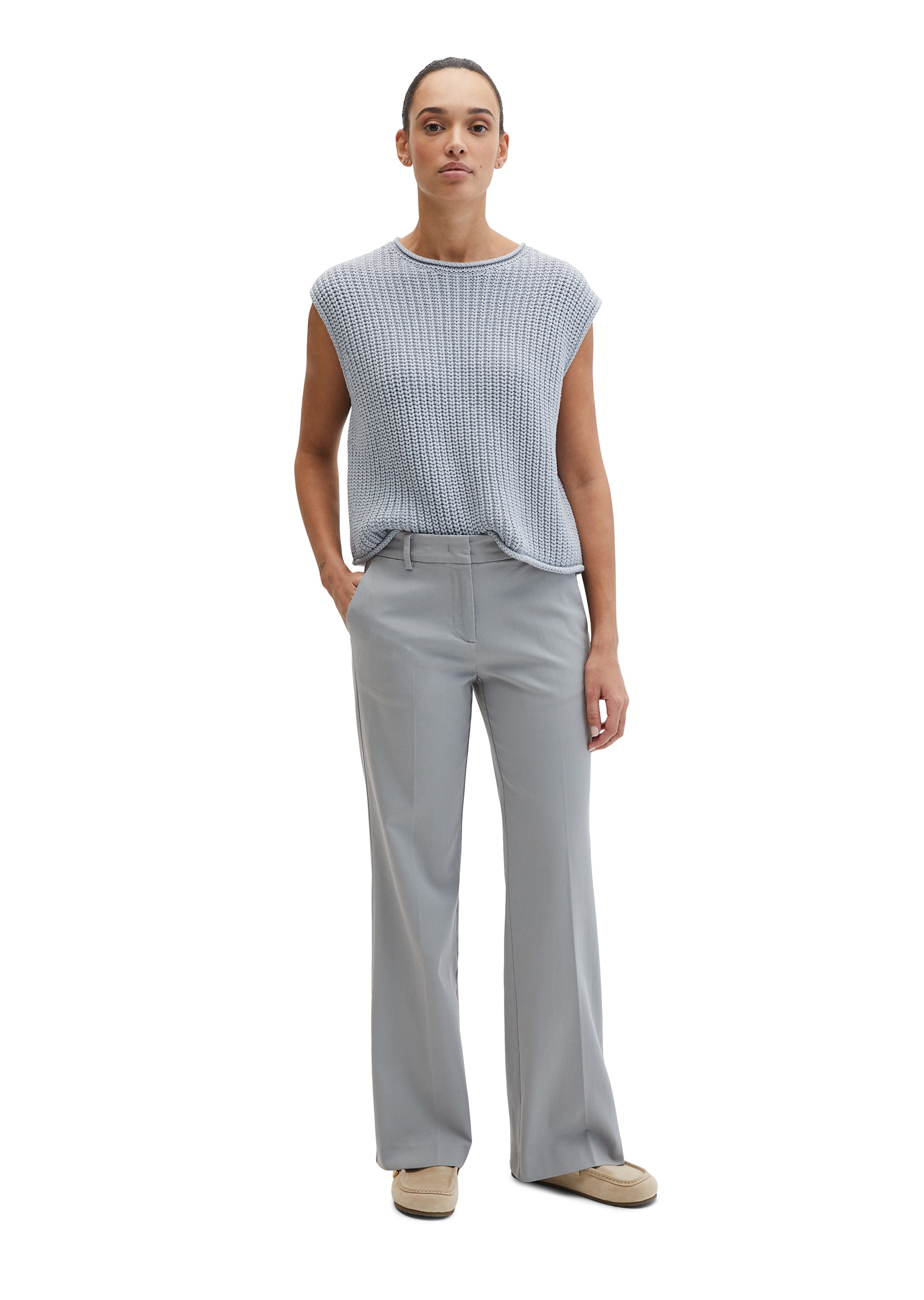 Marc O'Polo Stretch-Hose »MARTHE Flared«  Model MARTHE flared fit, superstretch, mid waist