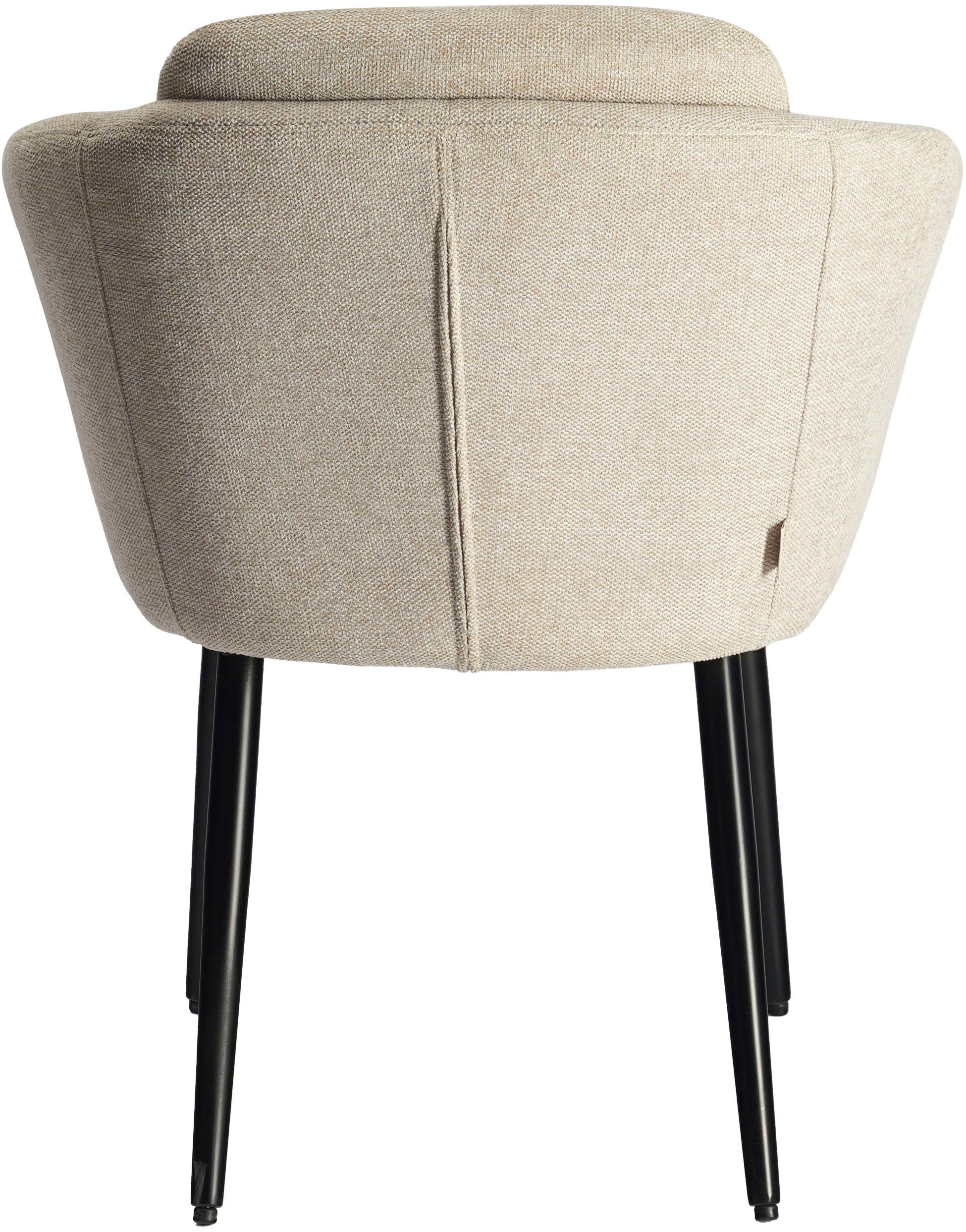 LeGer Home by Lena Gercke Esszimmerstuhl »Fleur« (Set) 2 Stk.Strukturstoff, ergonomisches Design, gesteppte Rückenlehne