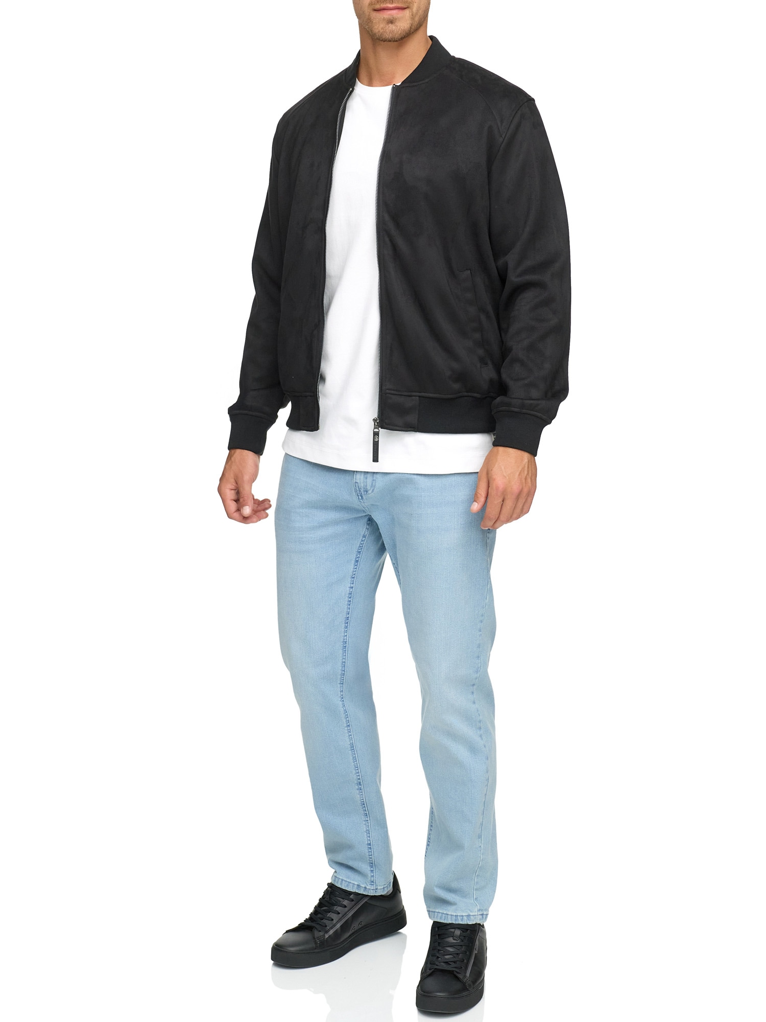 Indicode Veste bomber »INFort Wayne« ohne Kapuze