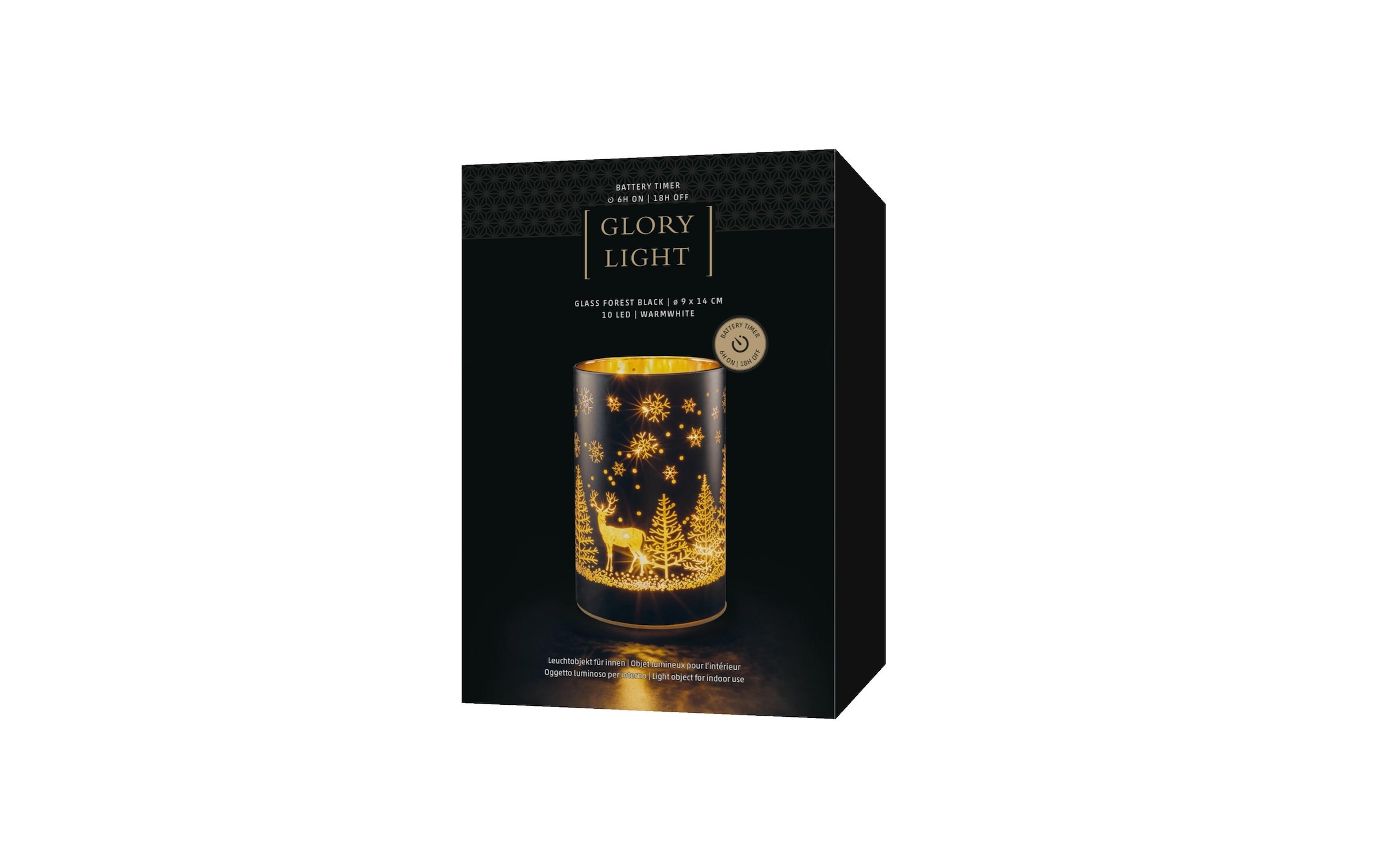 STT LED Windlicht »Forest S« LED-Modul Warmweiss