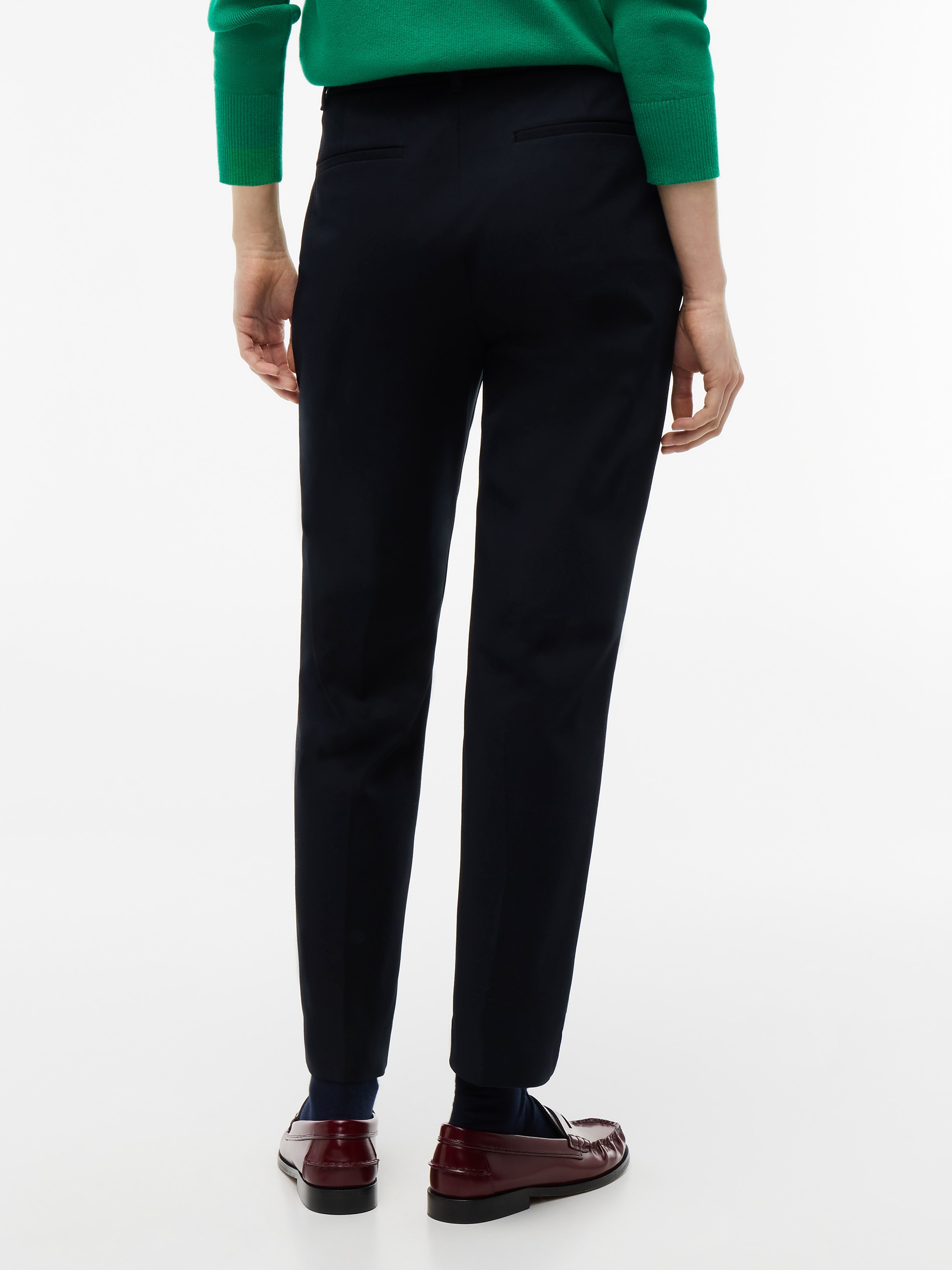 Tommy Hilfiger Pantalon de costume »GABARDINE SLIM STRAIGHT«  Mélange de coton, coupe slim