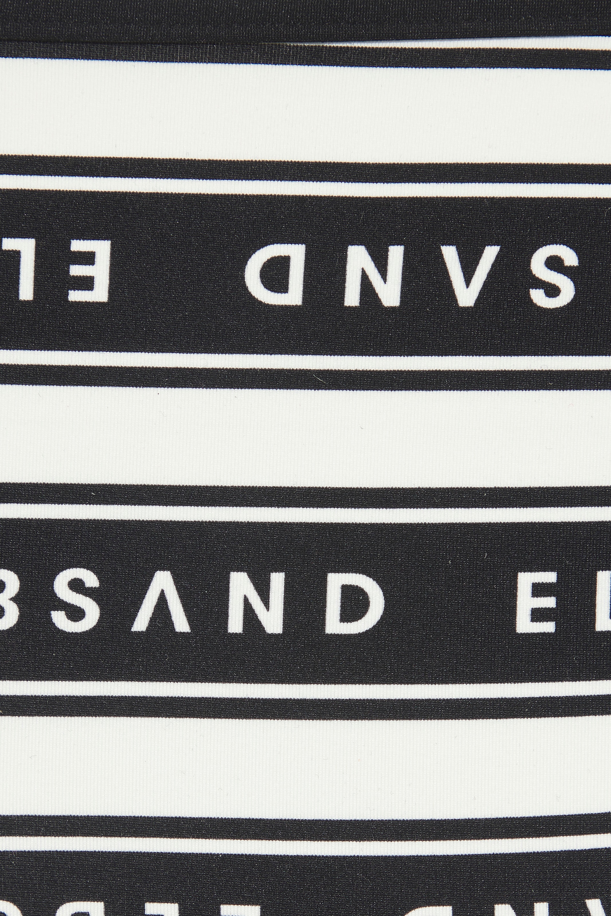 Elbsand Bikini triangle »Zone« Ensemble,  avec bandes et inscriptions contrastées