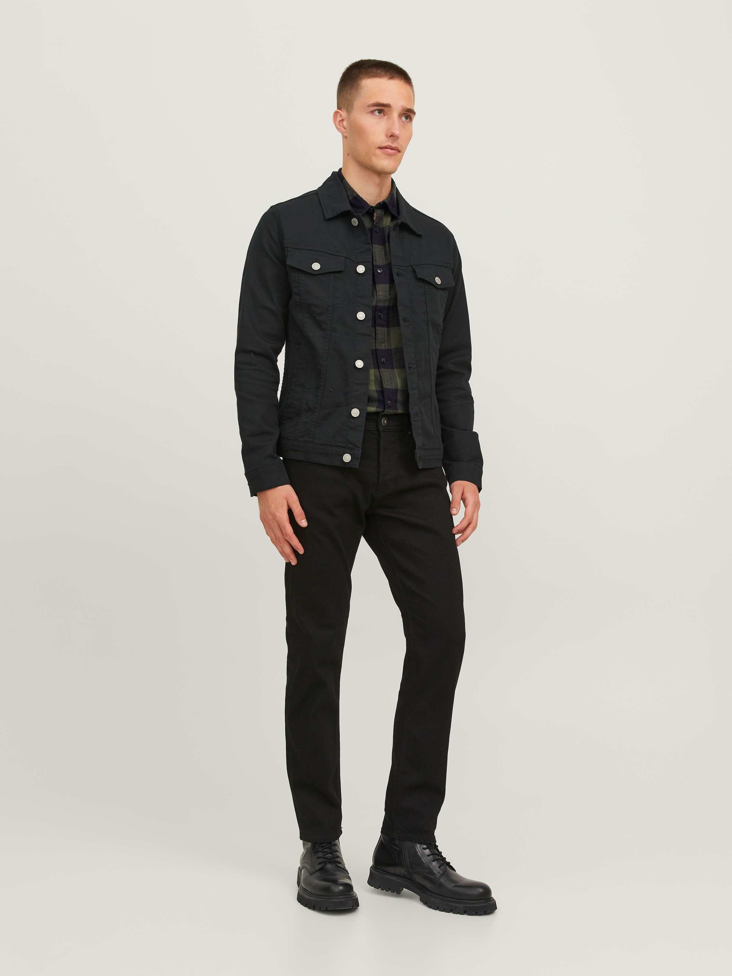 Jack & Jones Chemise à carreaux »JJ JJEGINGHAM TWILL SHIRT L/«