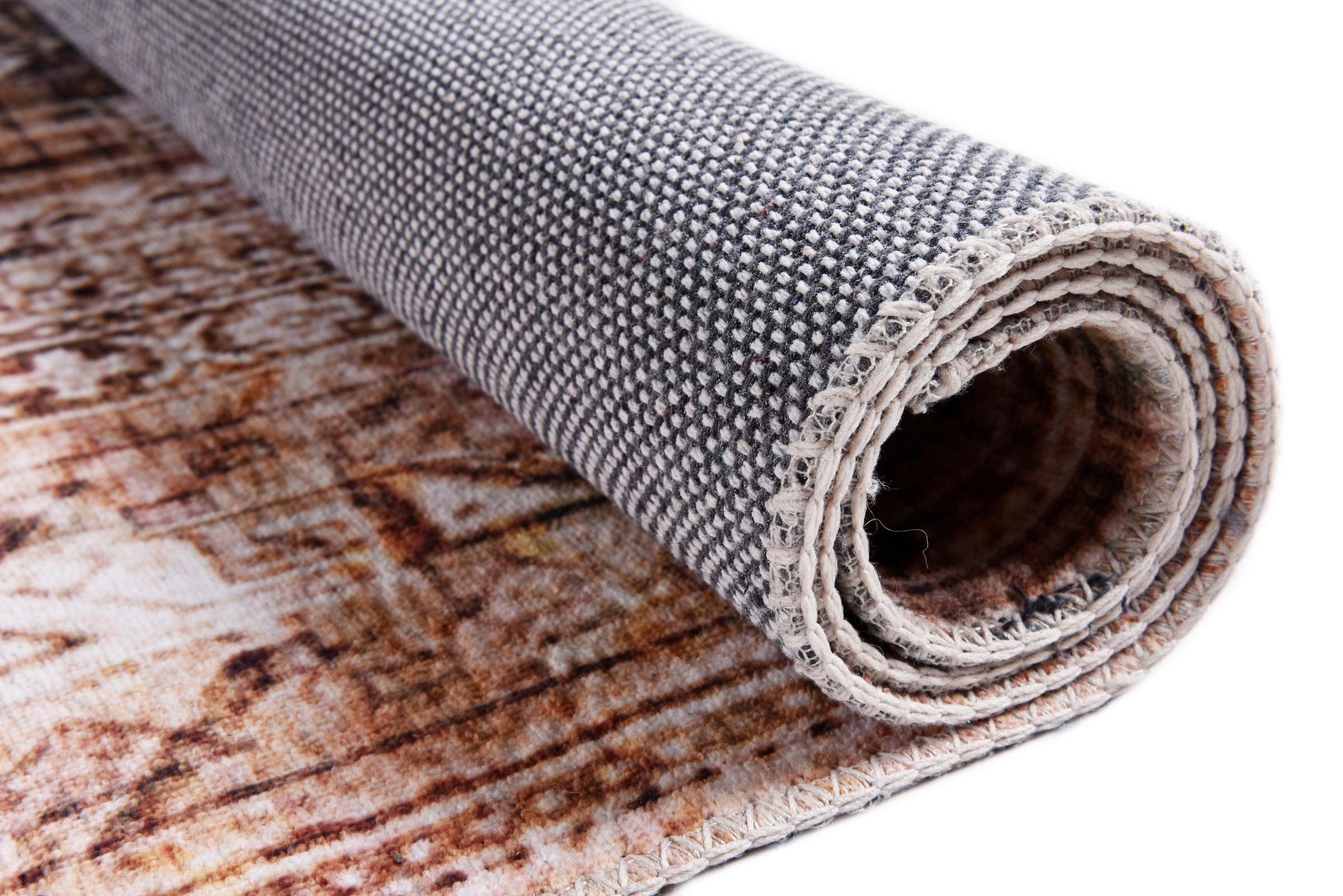 Gino Falcone Teppich »Adara GF 093« rechteckig 3 mm Höhe Flachgewebe, Orient-Optik, Vintage Design, waschbar