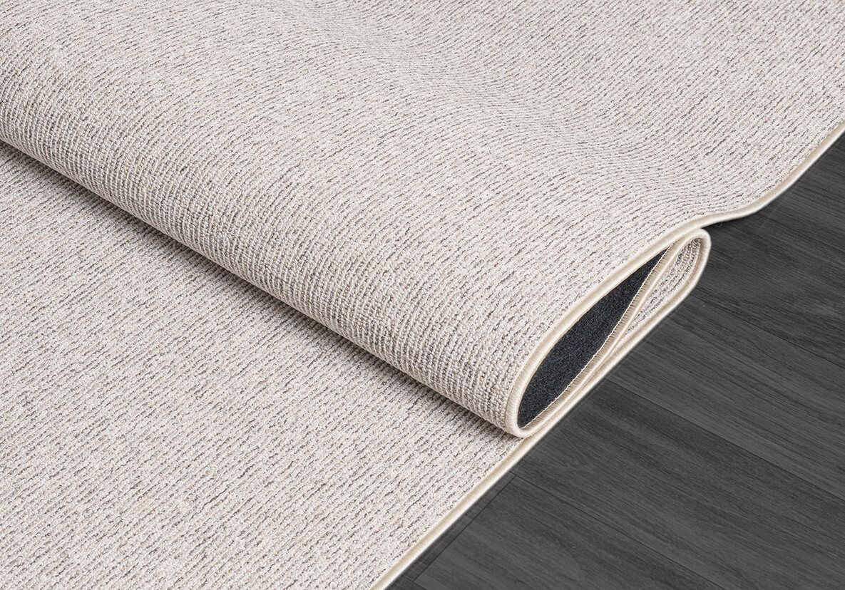 the carpet Teppich »Natal« rechteckig 5 mm Höhe Wohnzimmer Teppich robust Filz-Rücken