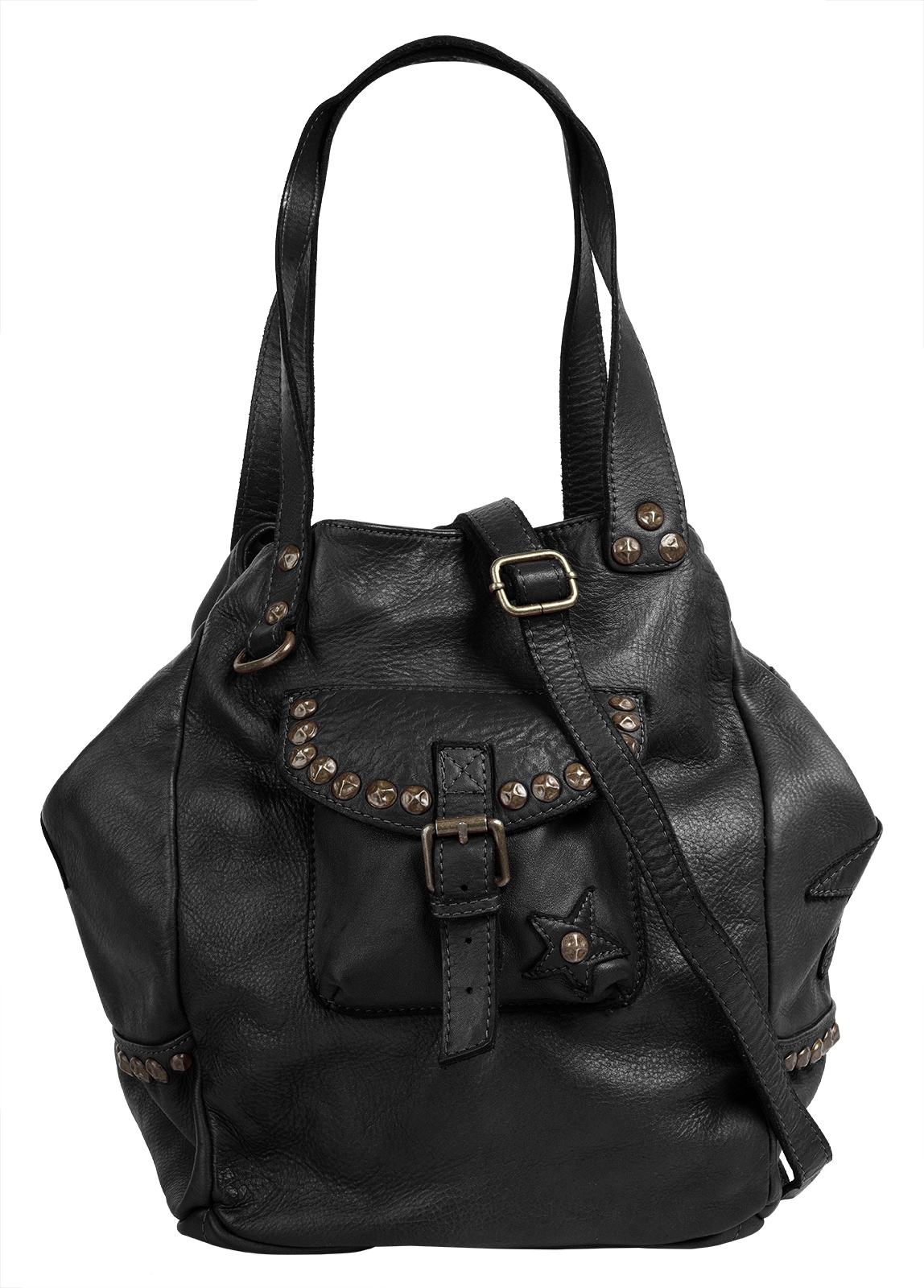 Samantha Look Shopper echt Leder, Made in Italy