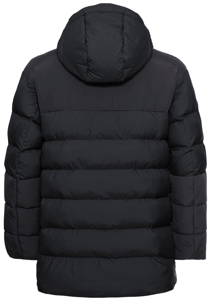 Jack Wolfskin Veste d'hiver »ICY HOLLOW HOODED JKT M« avec doublure et rembourrage en polyester, veste d'hiver, phantom