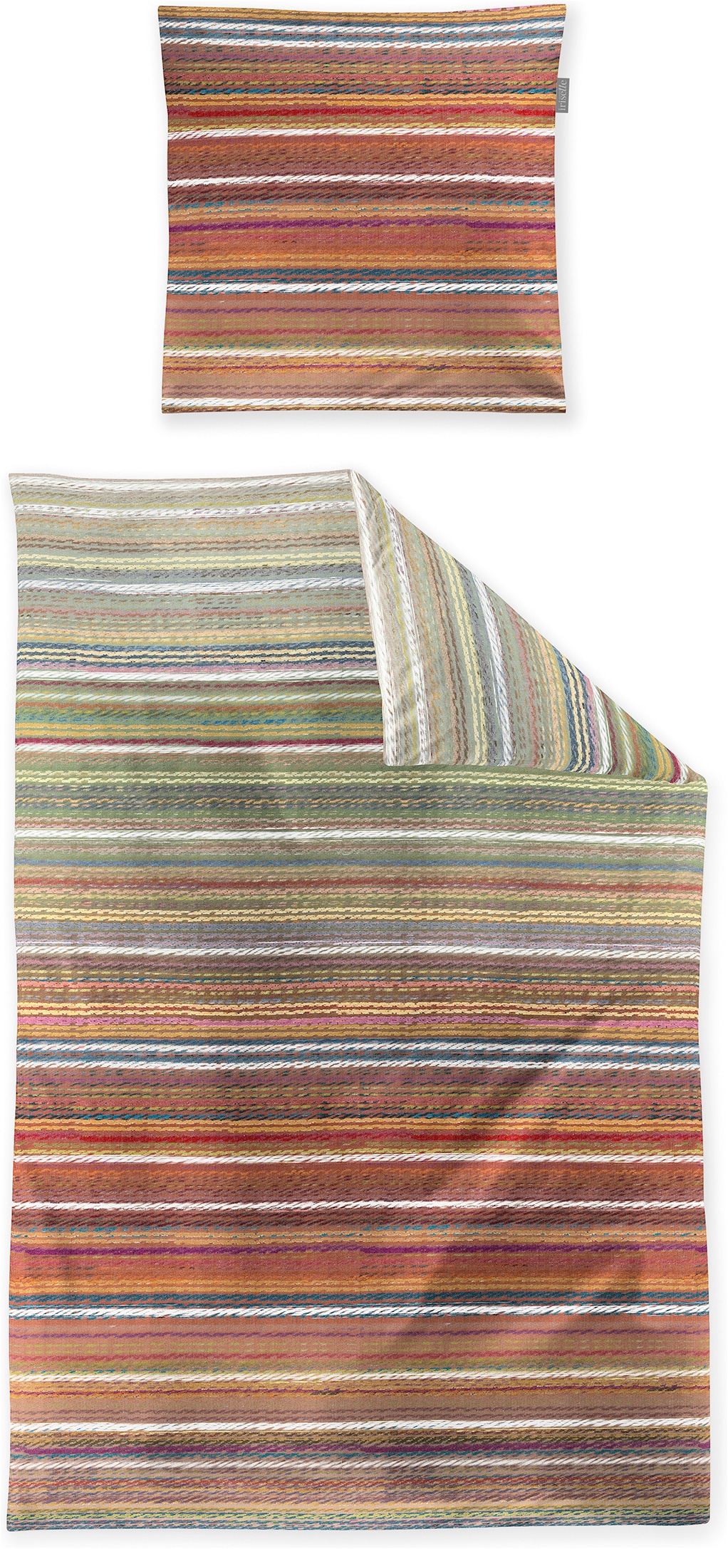 Irisette Linge de lit »Zobel 8732« 2 Flausch-Cotton, 2 teilig, samtig weich