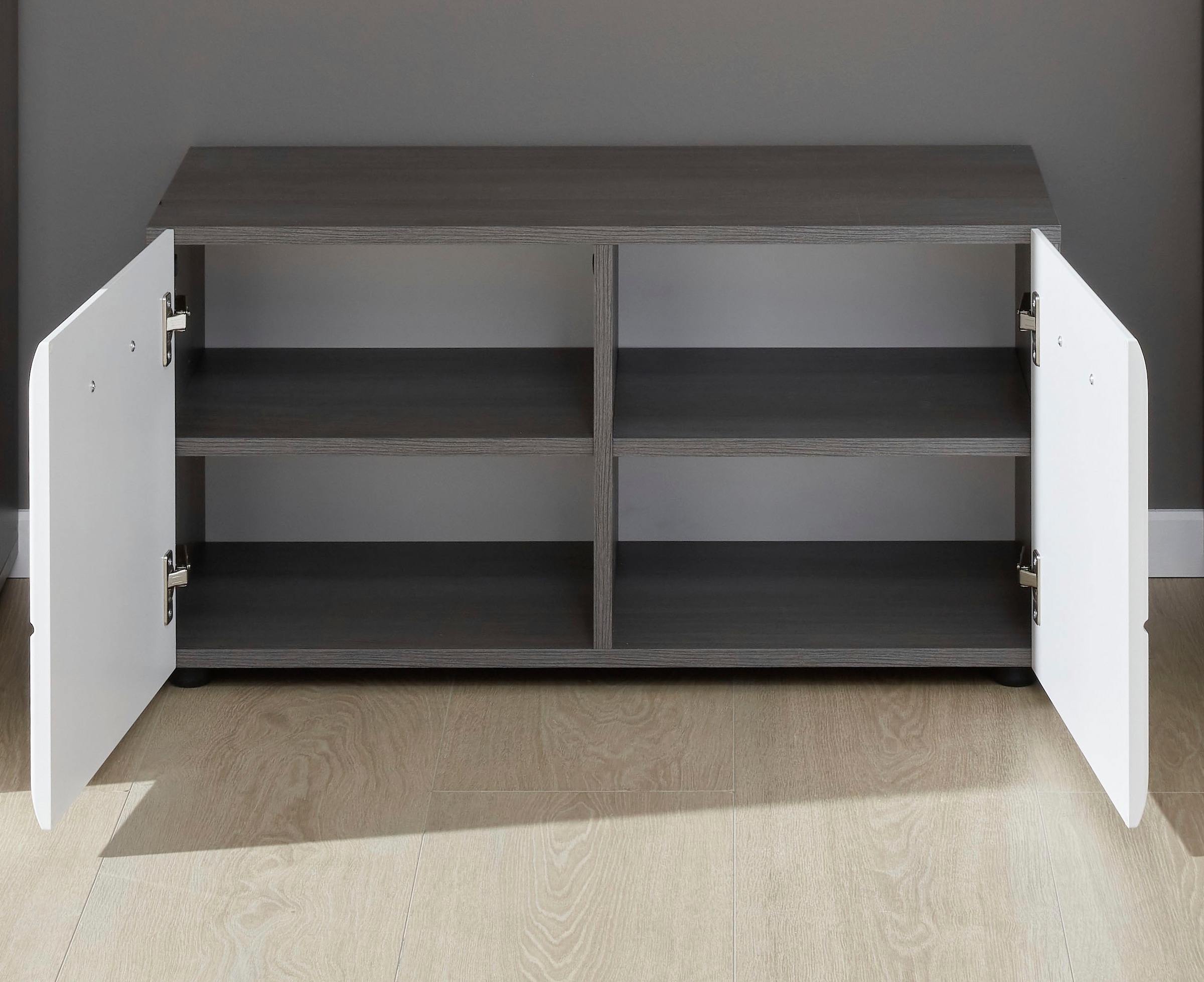 Home affaire Banc »Sovana« Sitzbank mit 2 Türen - (B/T/H) 80/35/41 cm