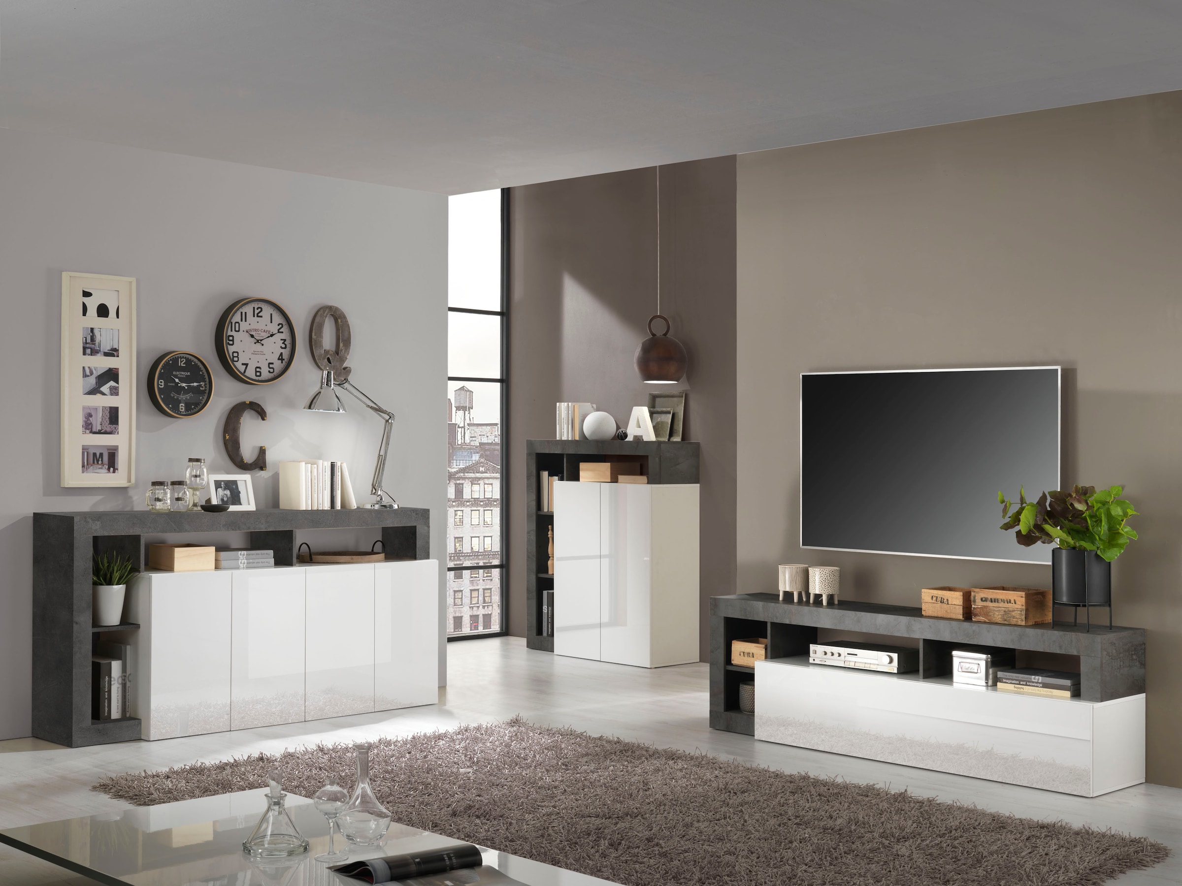 INOSIGN Lowboard »Hamburg« Breite 184 cm