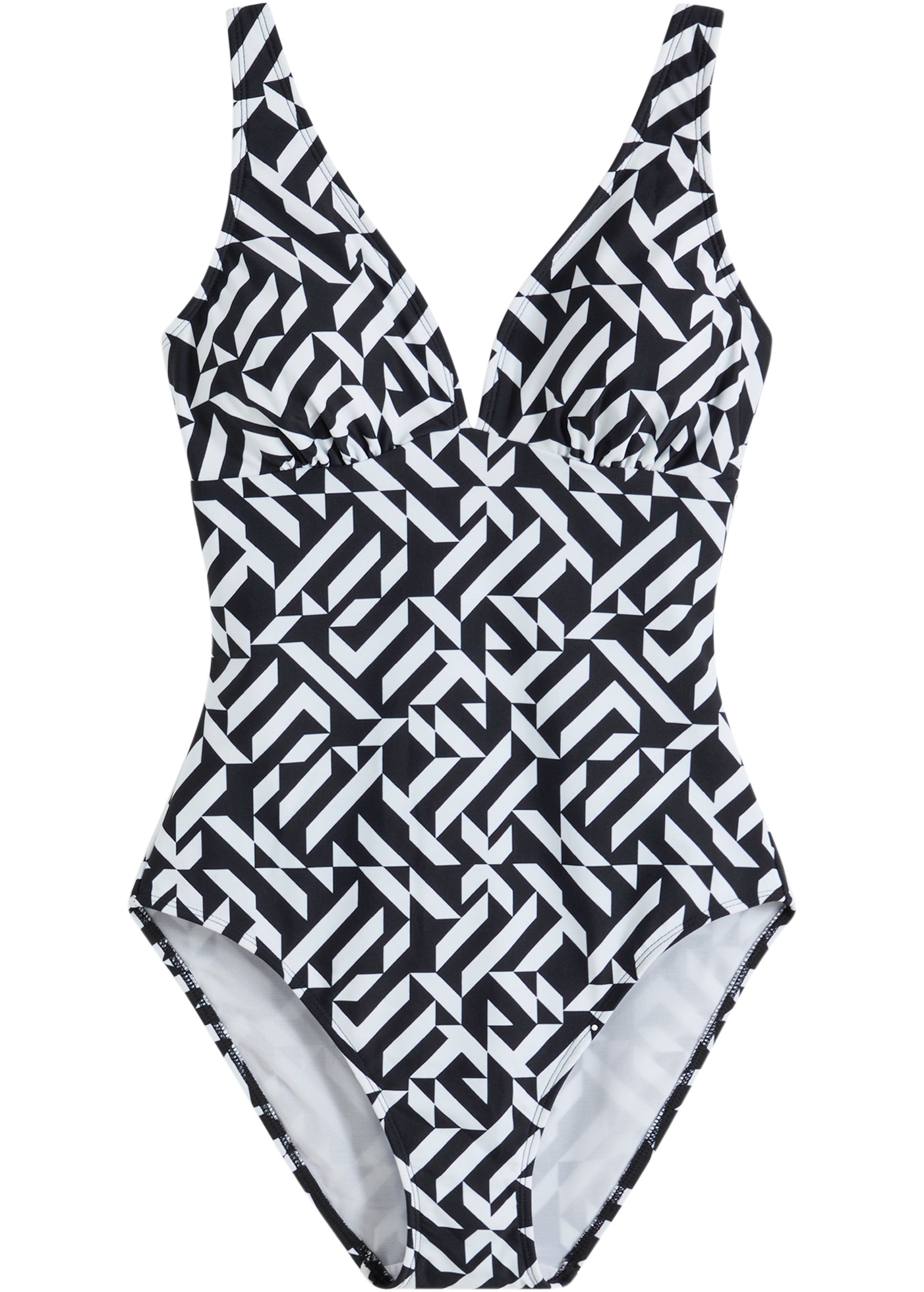 bonprix Maillot de bain femininer Shape-Effekt, leichte Formkraft, sportlicher Stil